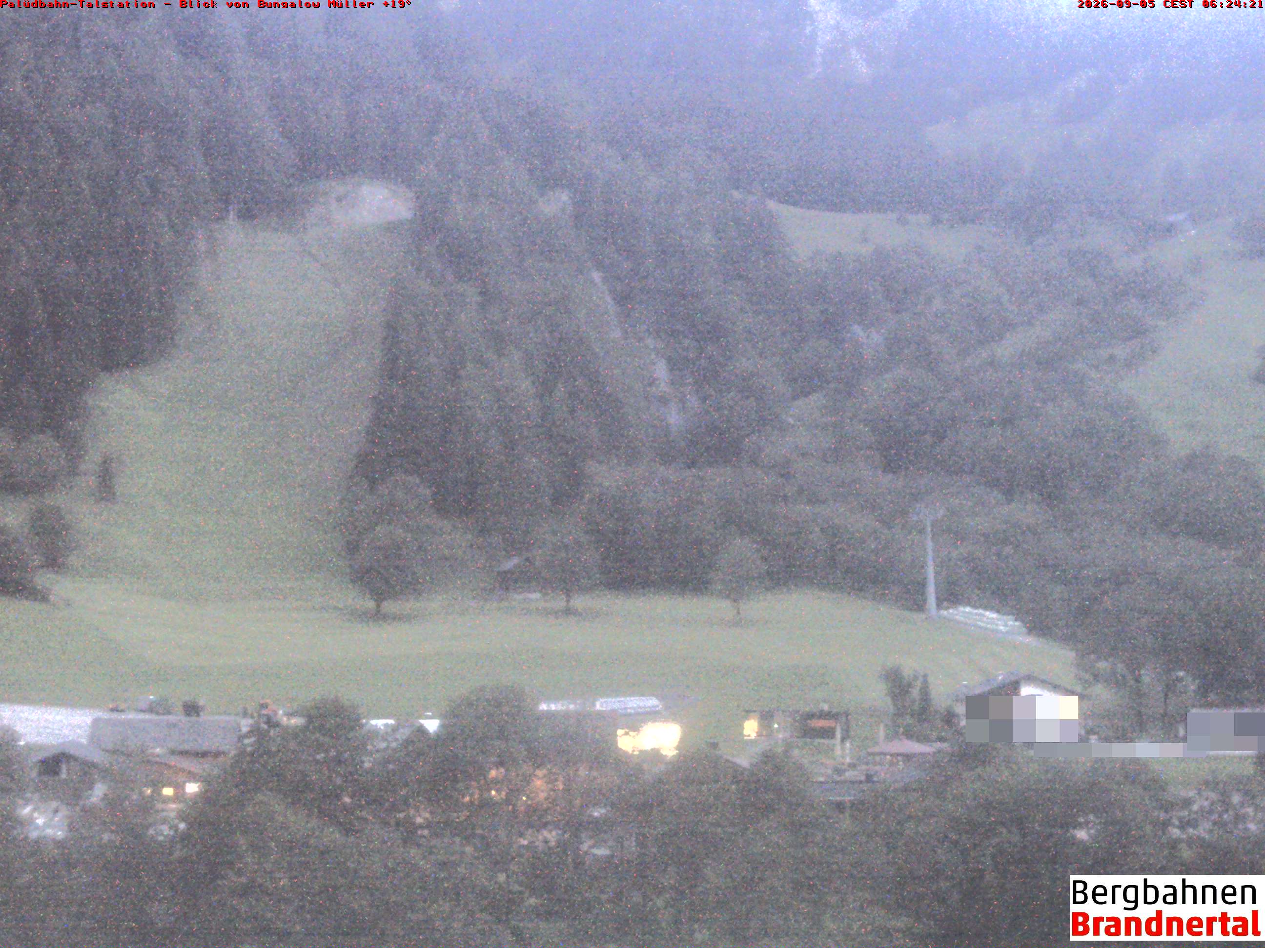 Blick auf Palüdbahn von Bungalow Müller