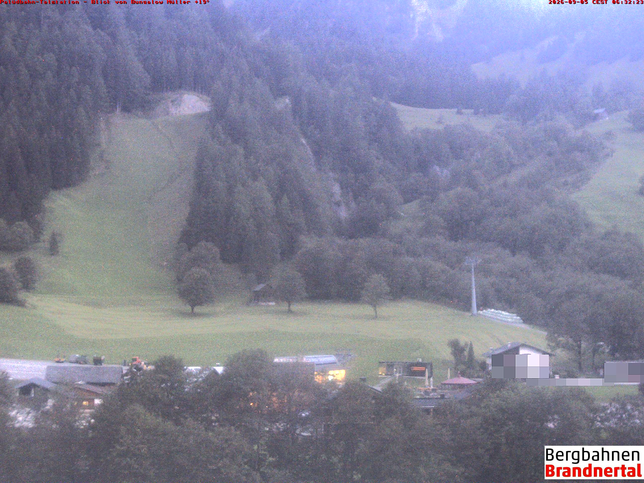 Blick auf Palüdbahn von Bungalow Müller