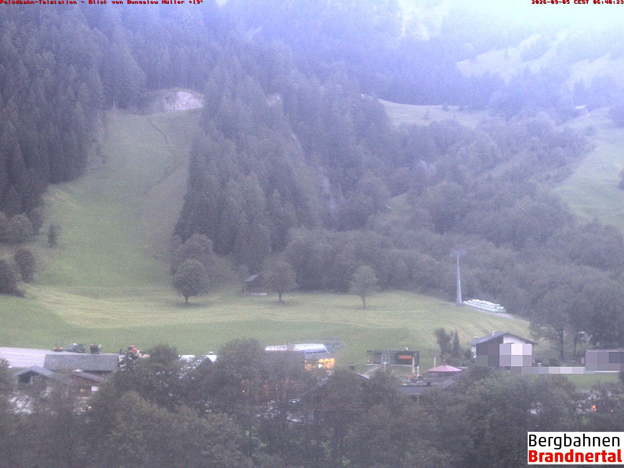 Blick auf Palüdbahn von Bungalow Müller