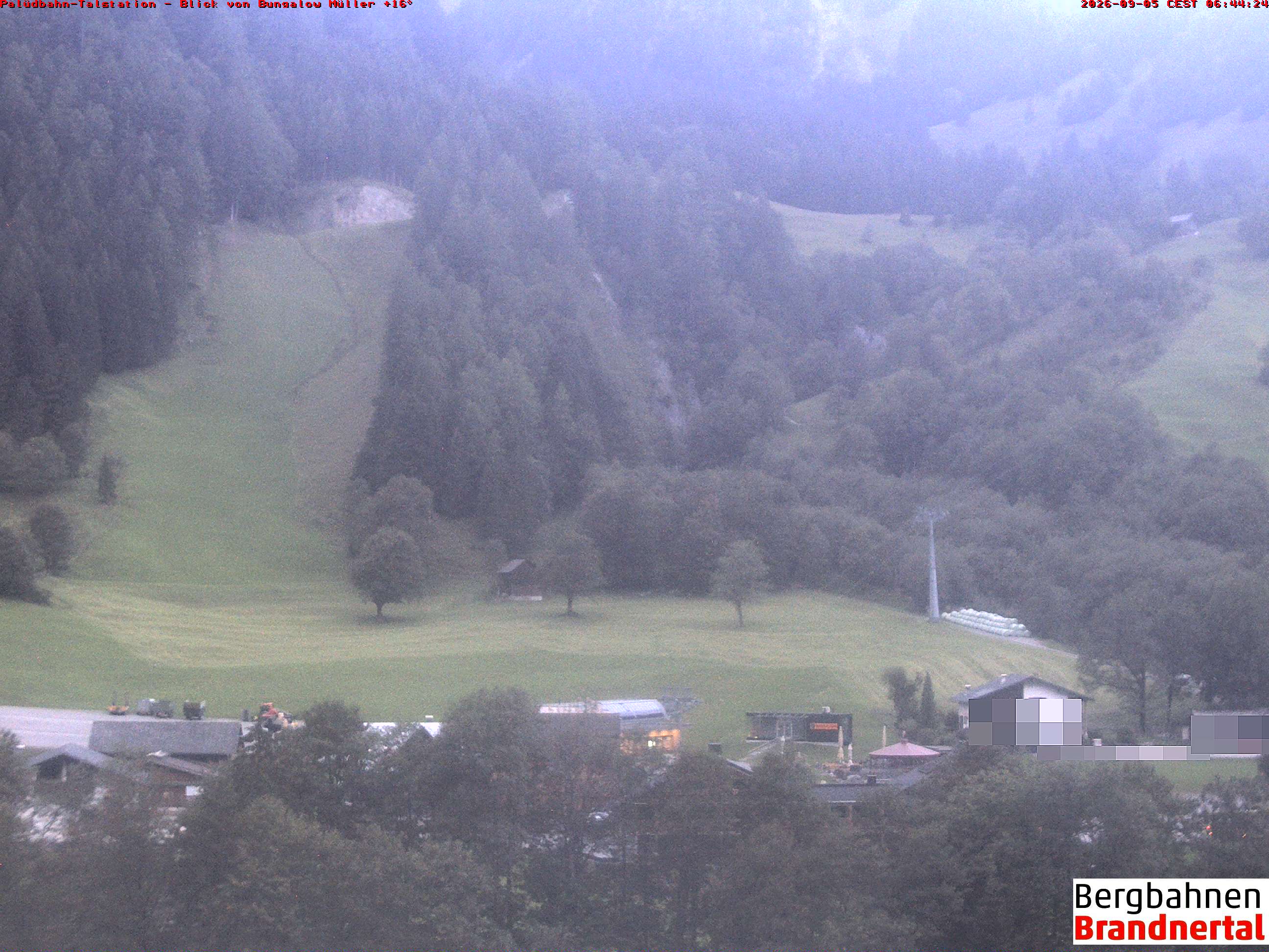 Blick auf Palüdbahn von Bungalow Müller