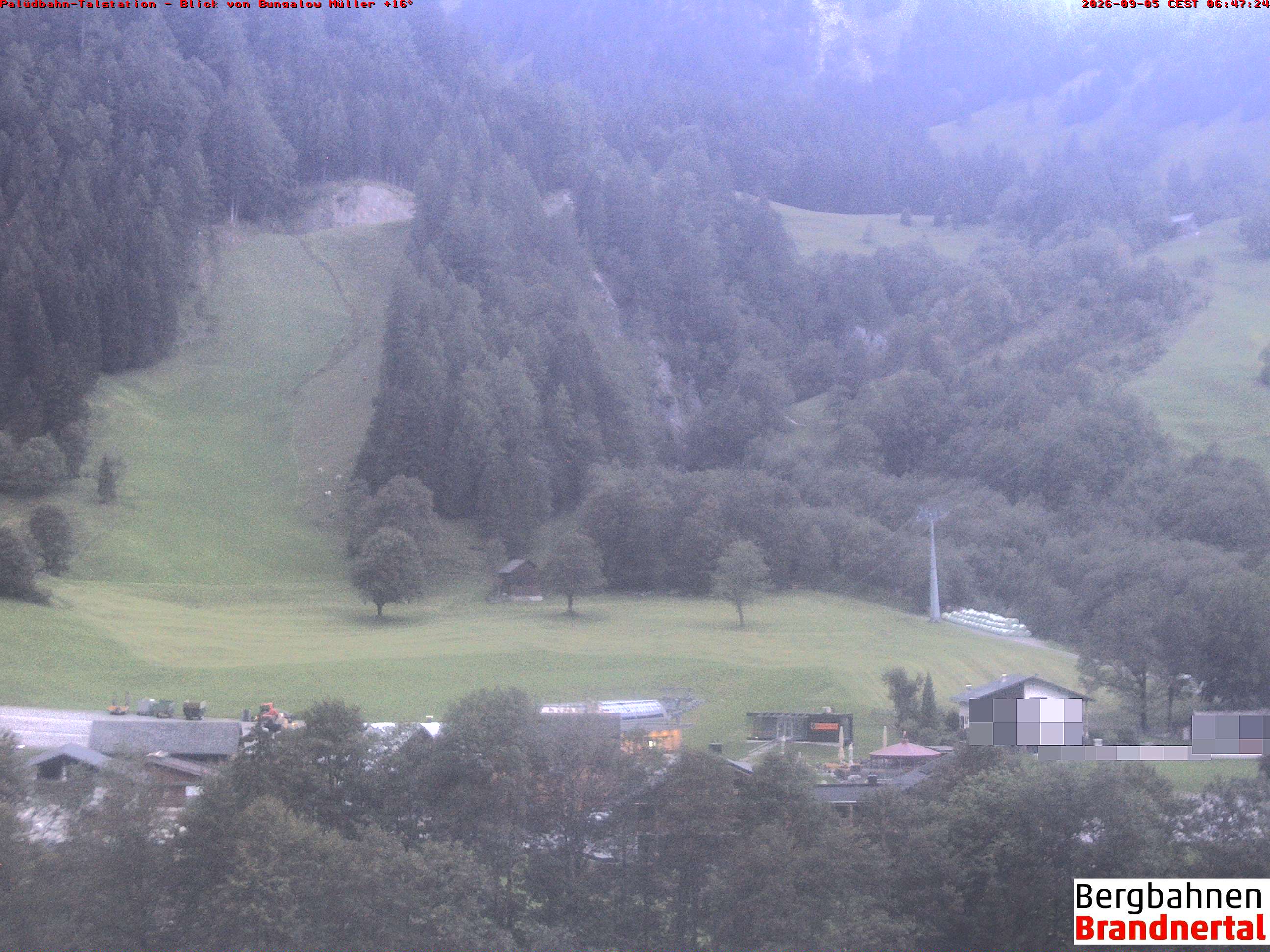 Blick auf Palüdbahn von Bungalow Müller