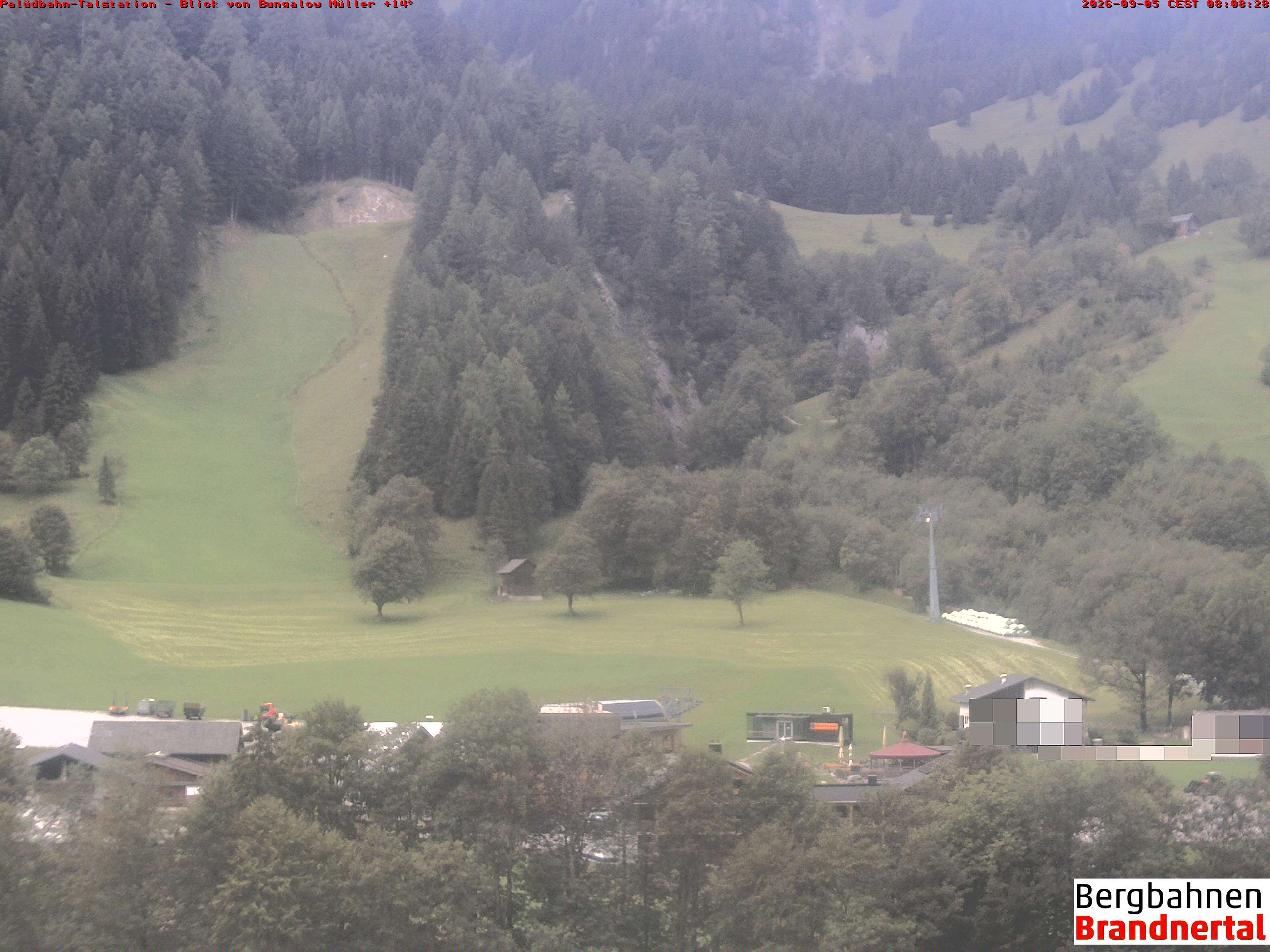 Blick auf Palüdbahn von Bungalow Müller