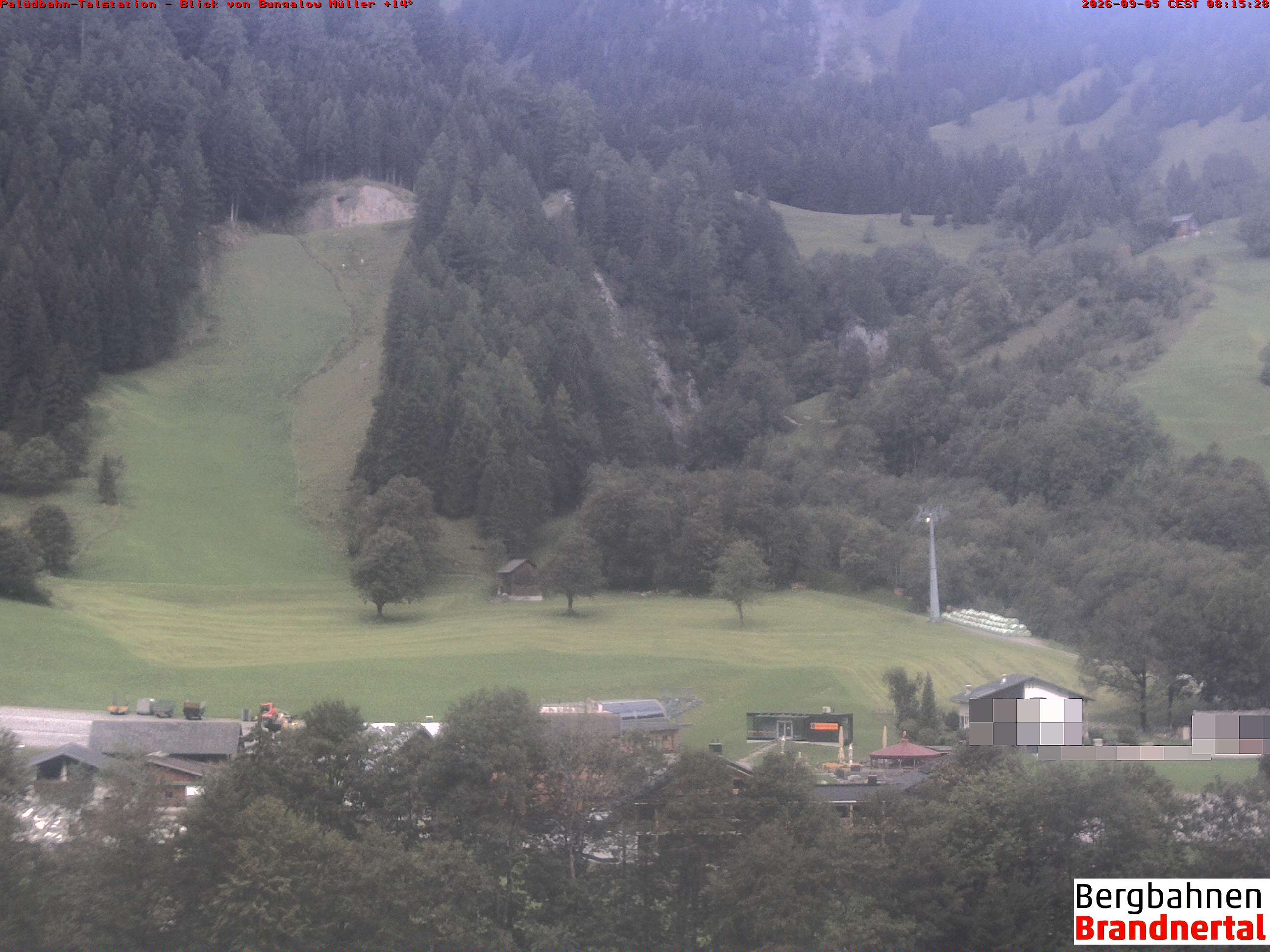 Blick auf Palüdbahn von Bungalow Müller