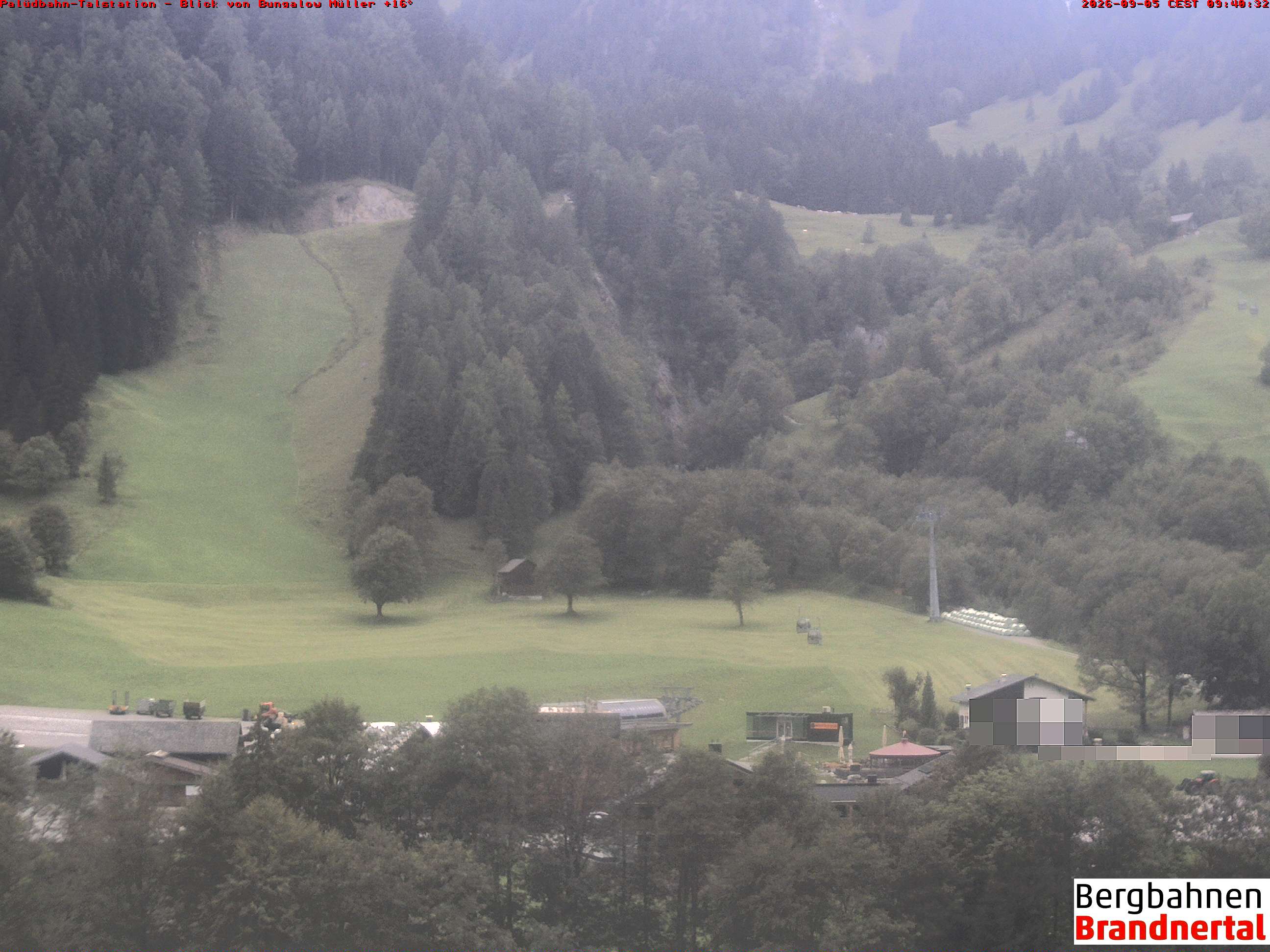 Blick auf Palüdbahn von Bungalow Müller