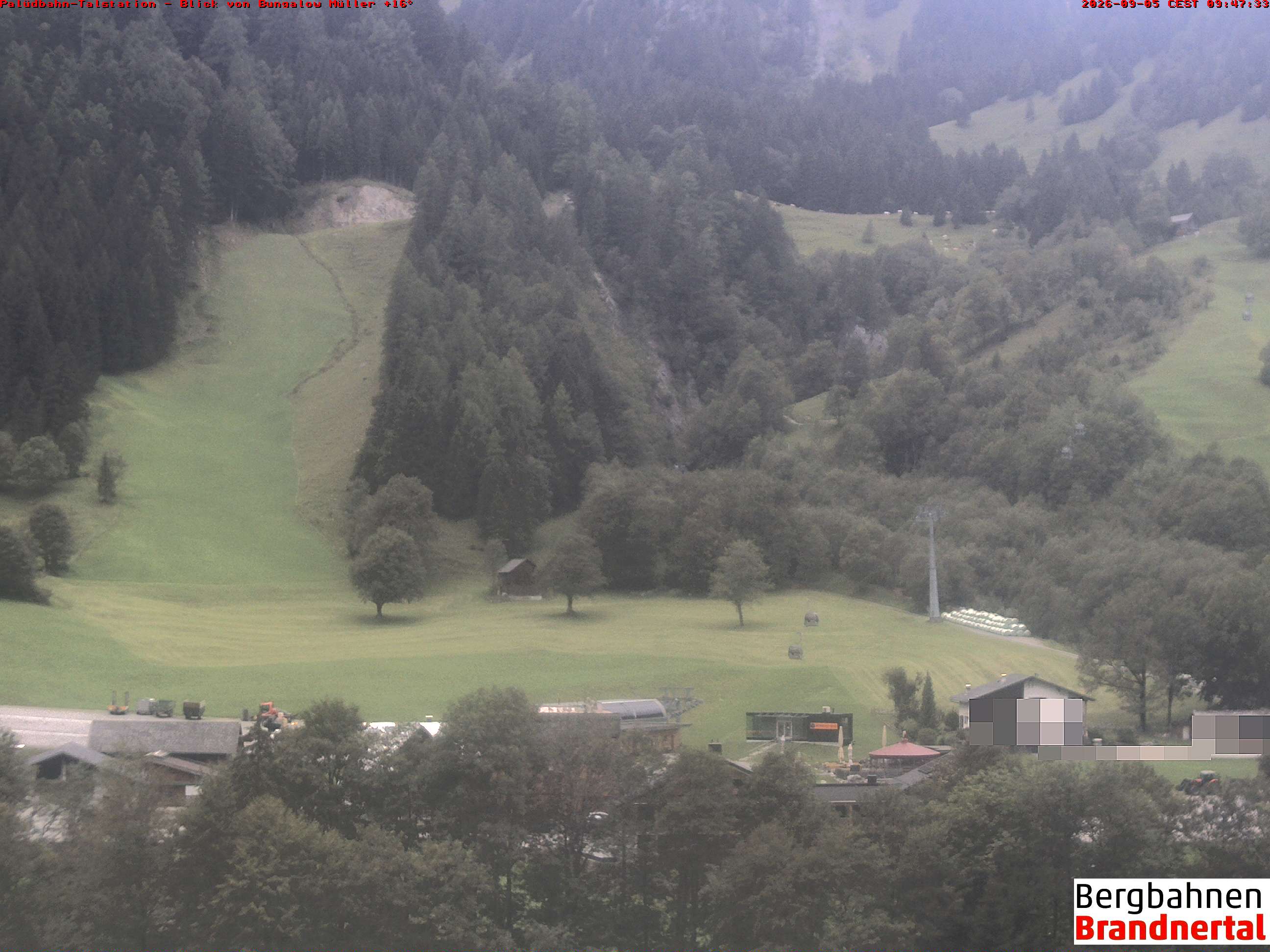 Blick auf Palüdbahn von Bungalow Müller