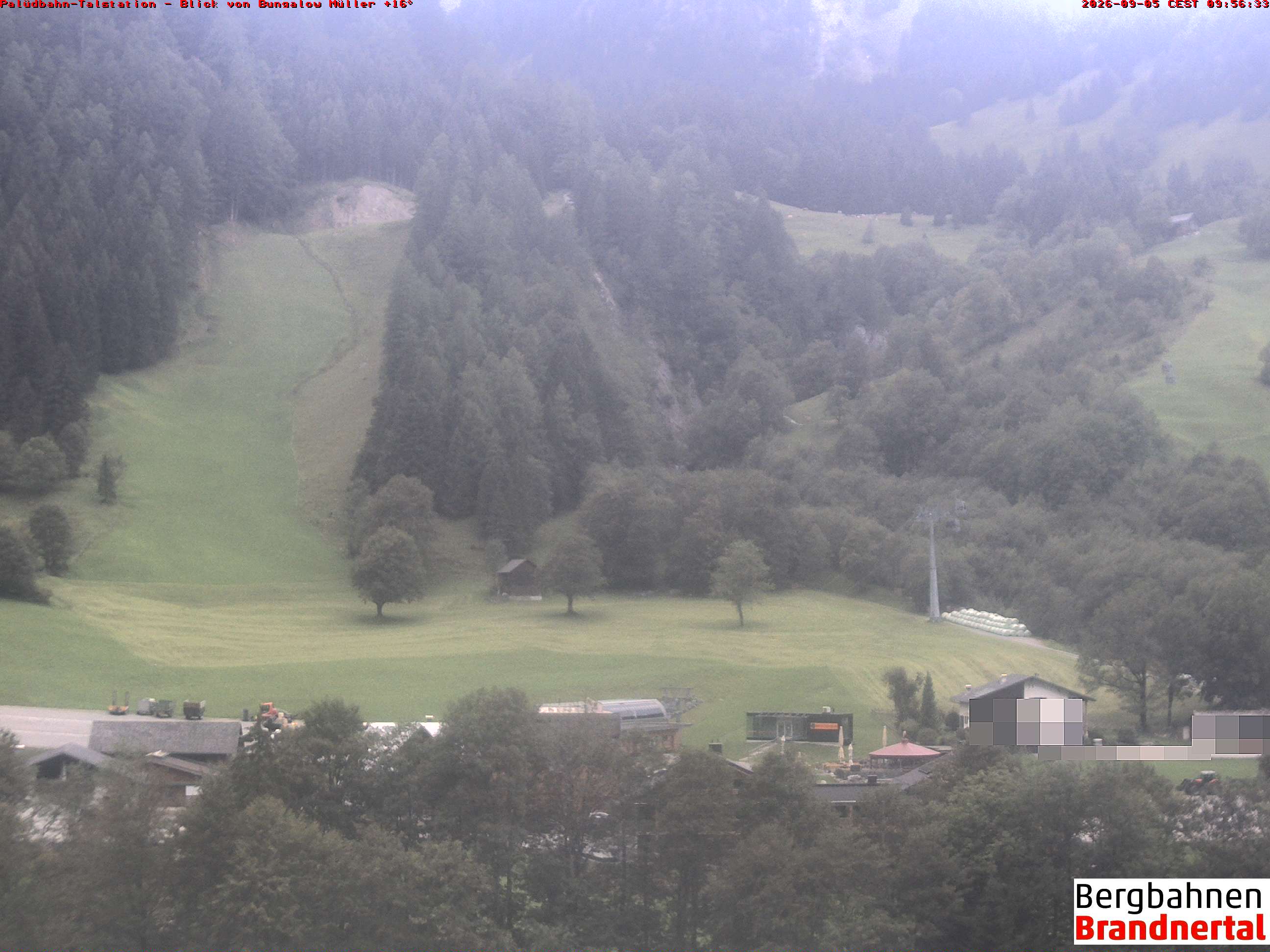 Blick auf Palüdbahn von Bungalow Müller
