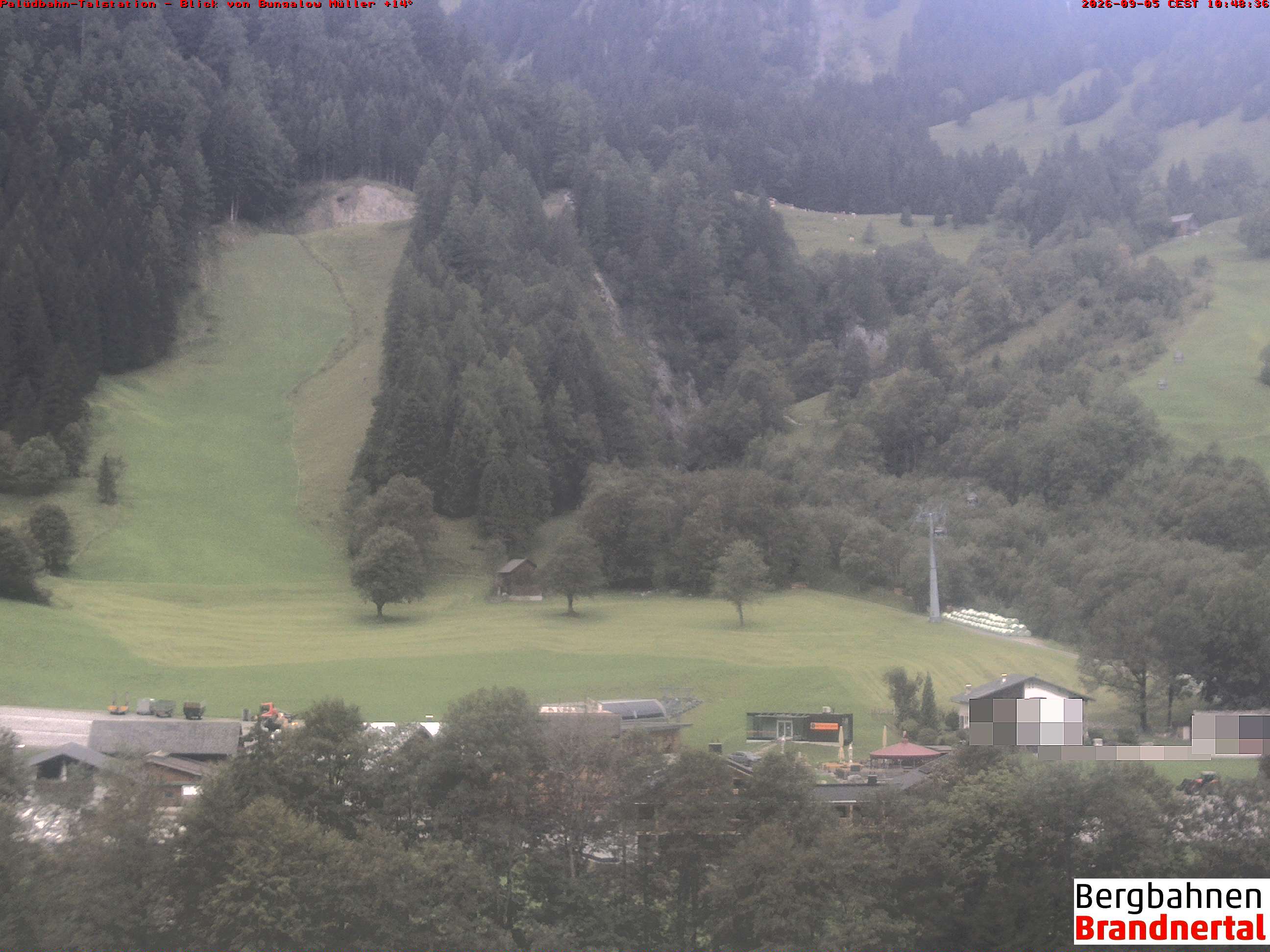 Blick auf Palüdbahn von Bungalow Müller