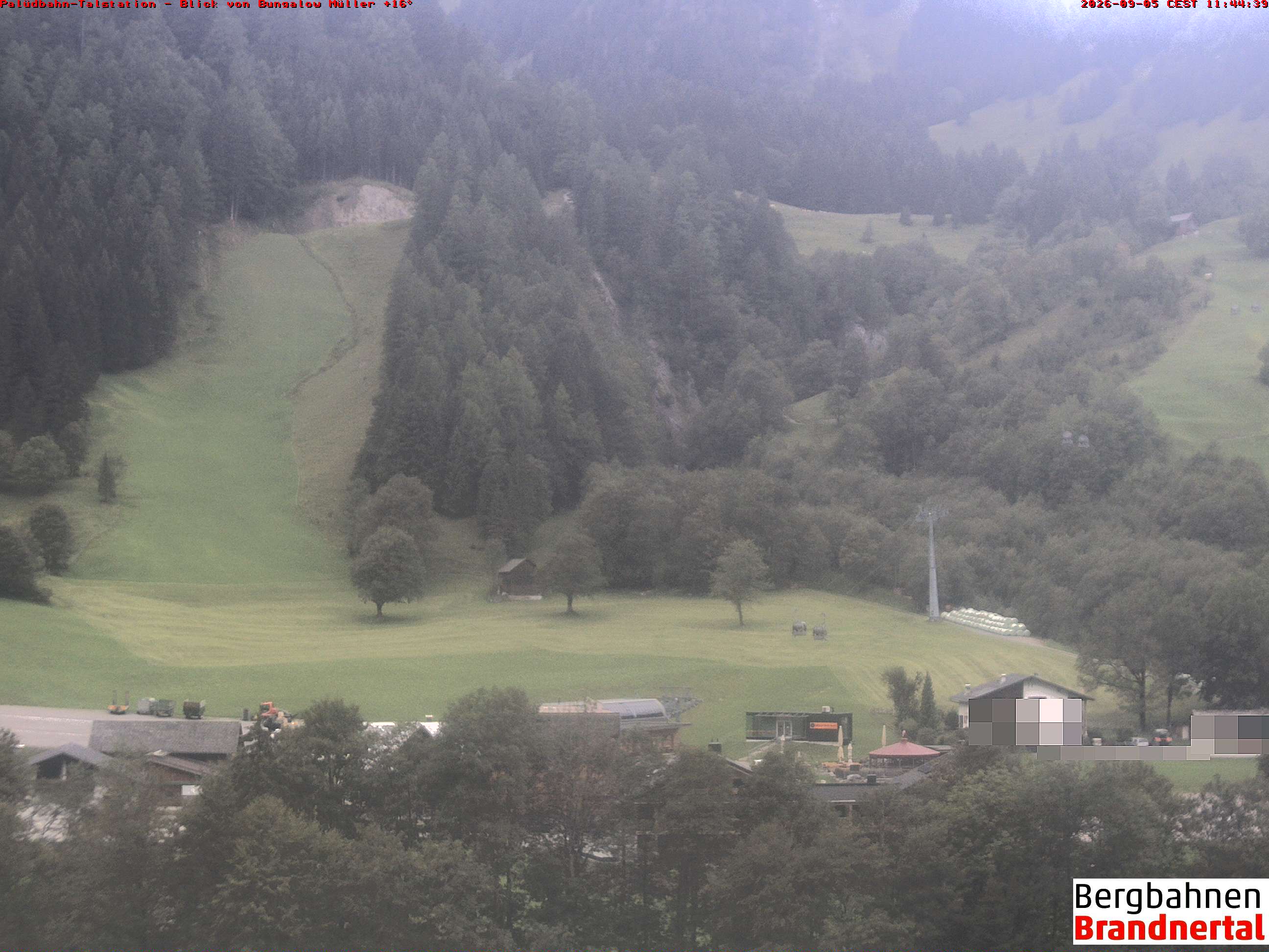Blick auf Palüdbahn von Bungalow Müller