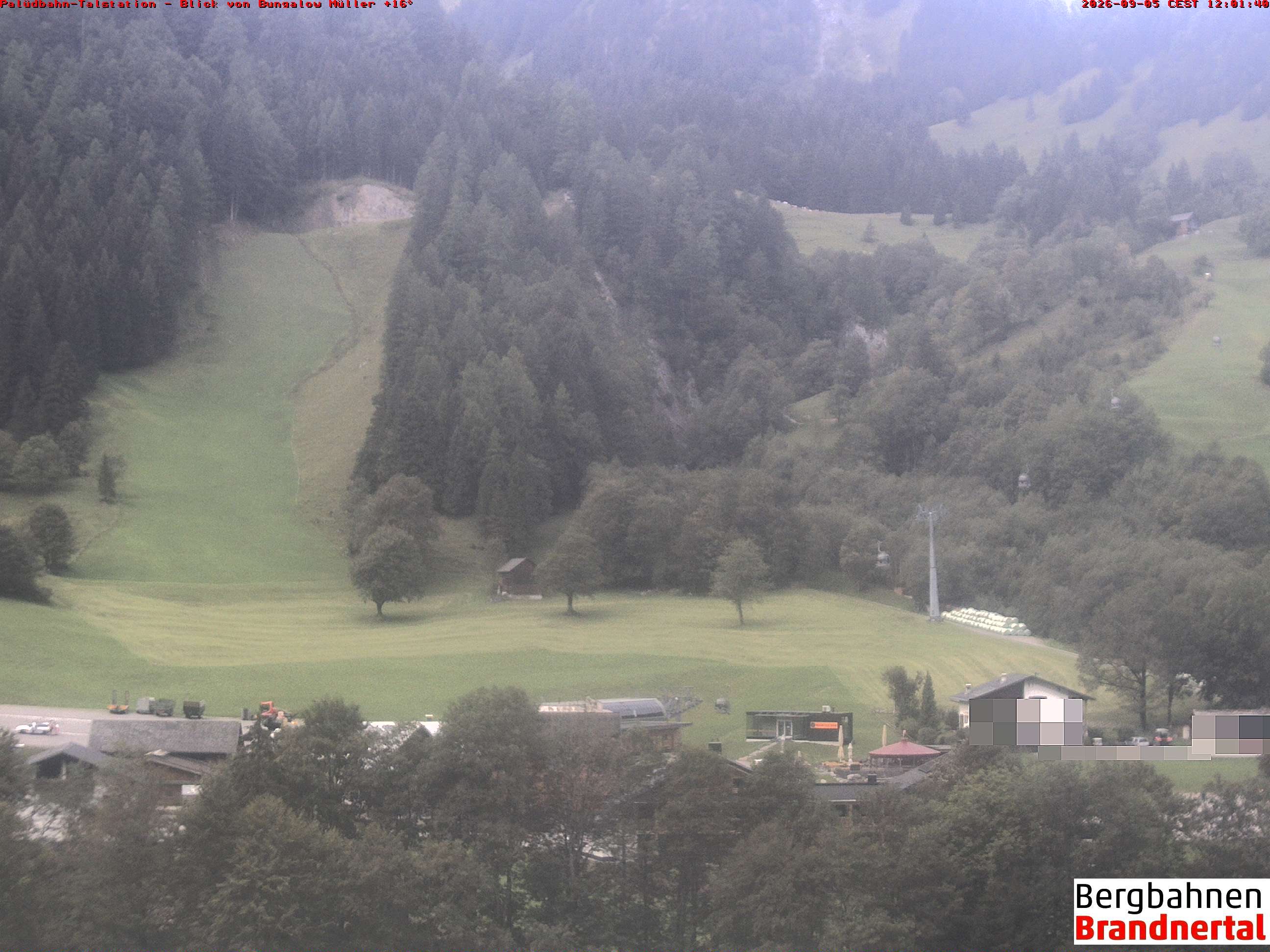 Blick auf Palüdbahn von Bungalow Müller