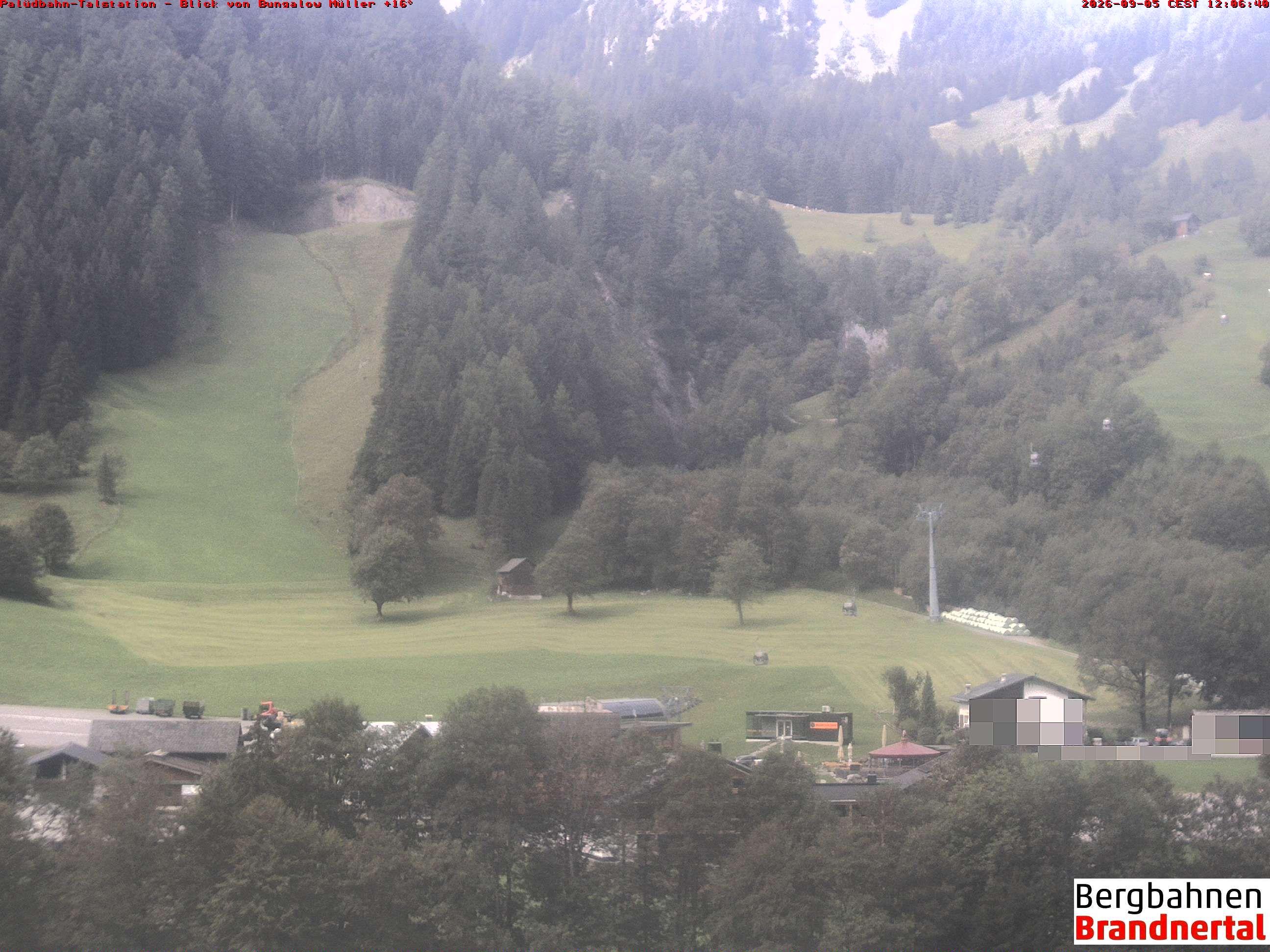 Blick auf Palüdbahn von Bungalow Müller