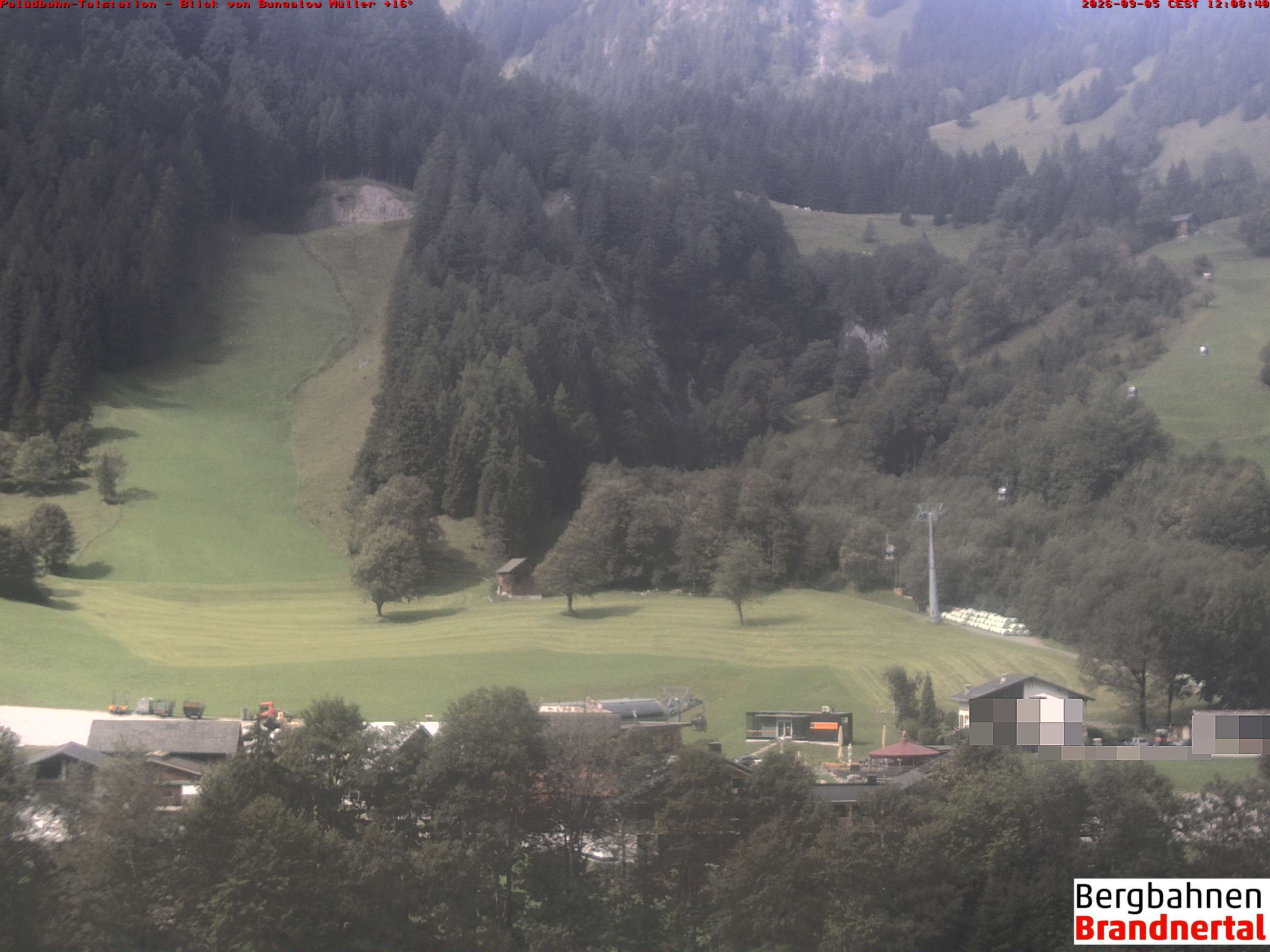 Blick auf Palüdbahn von Bungalow Müller