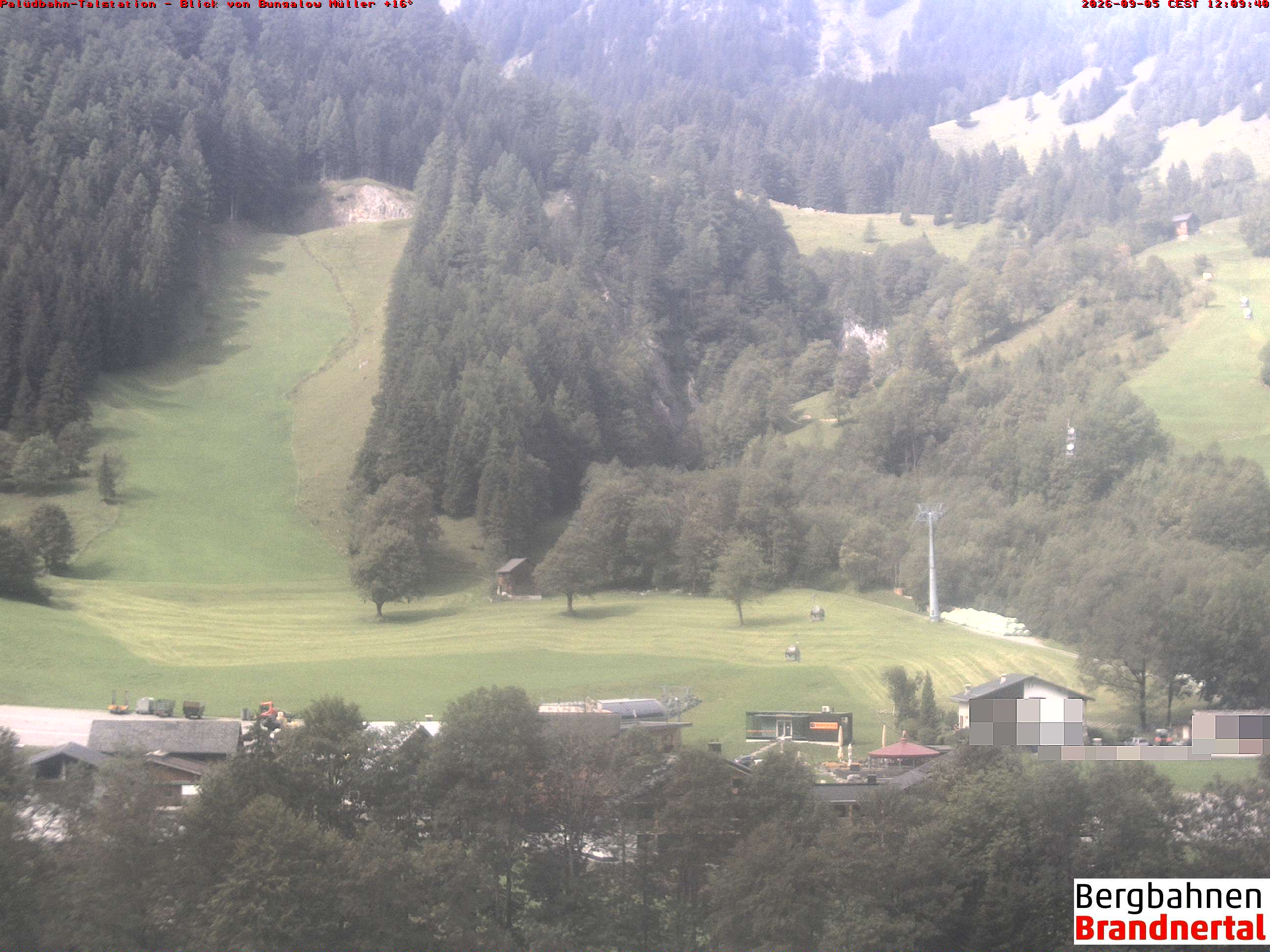 Blick auf Palüdbahn von Bungalow Müller