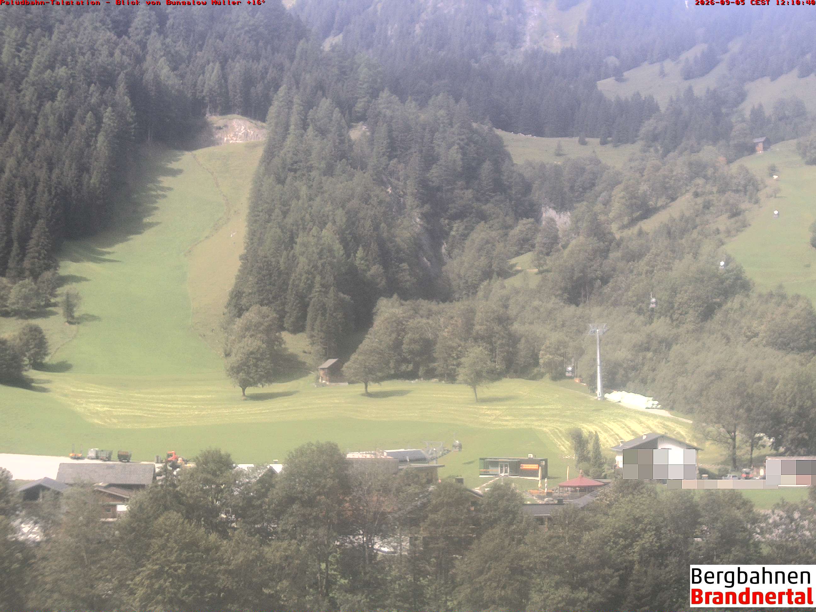 Blick auf Palüdbahn von Bungalow Müller