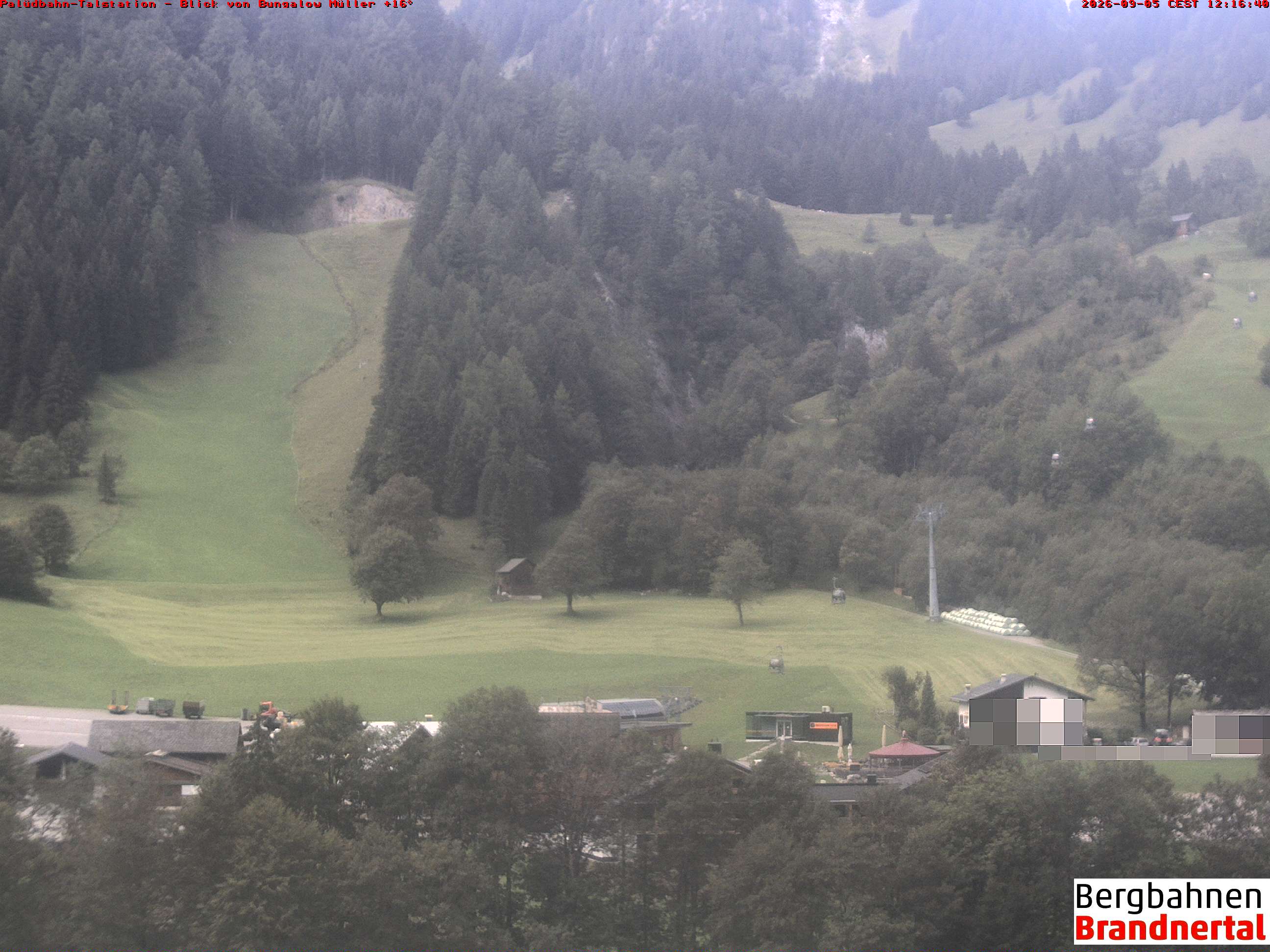Blick auf Palüdbahn von Bungalow Müller