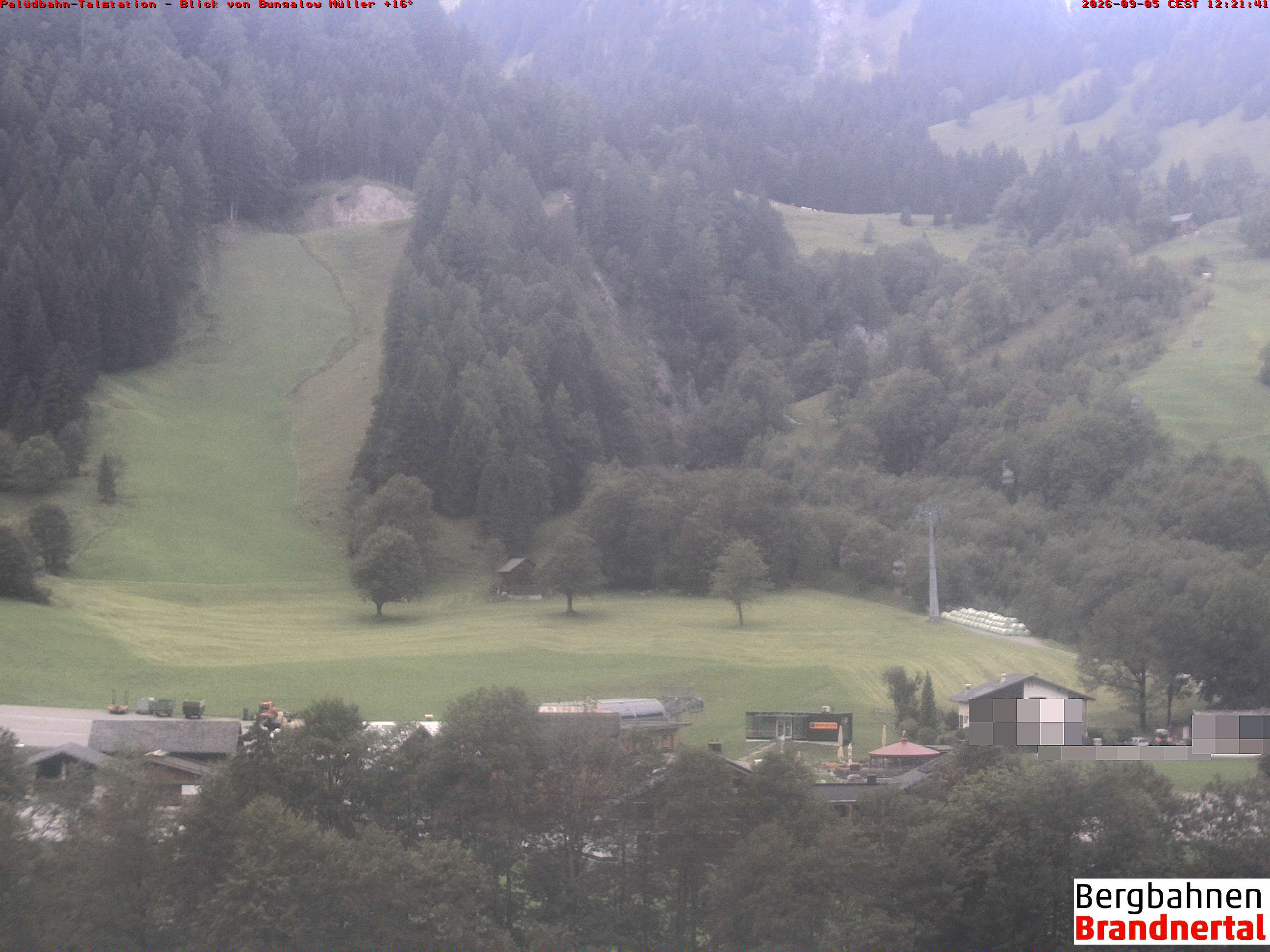 Blick auf Palüdbahn von Bungalow Müller