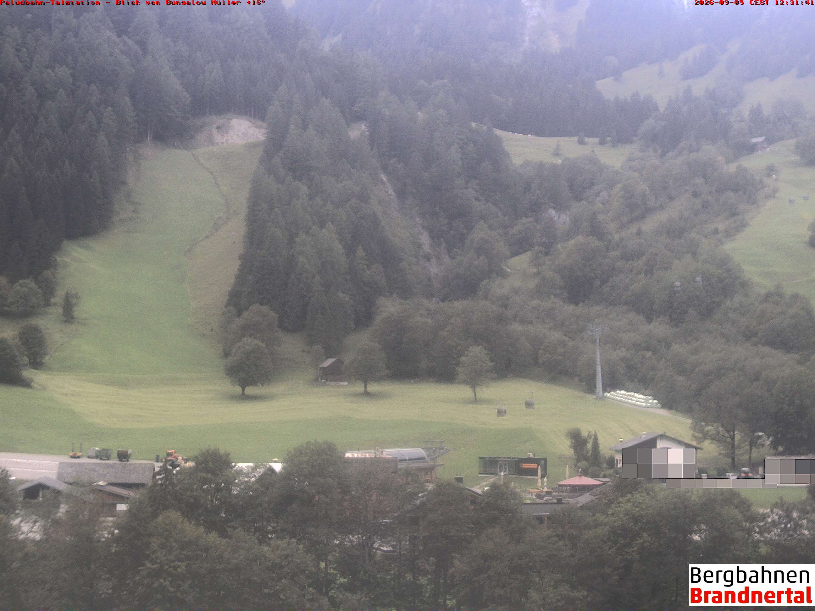 Blick auf Palüdbahn von Bungalow Müller