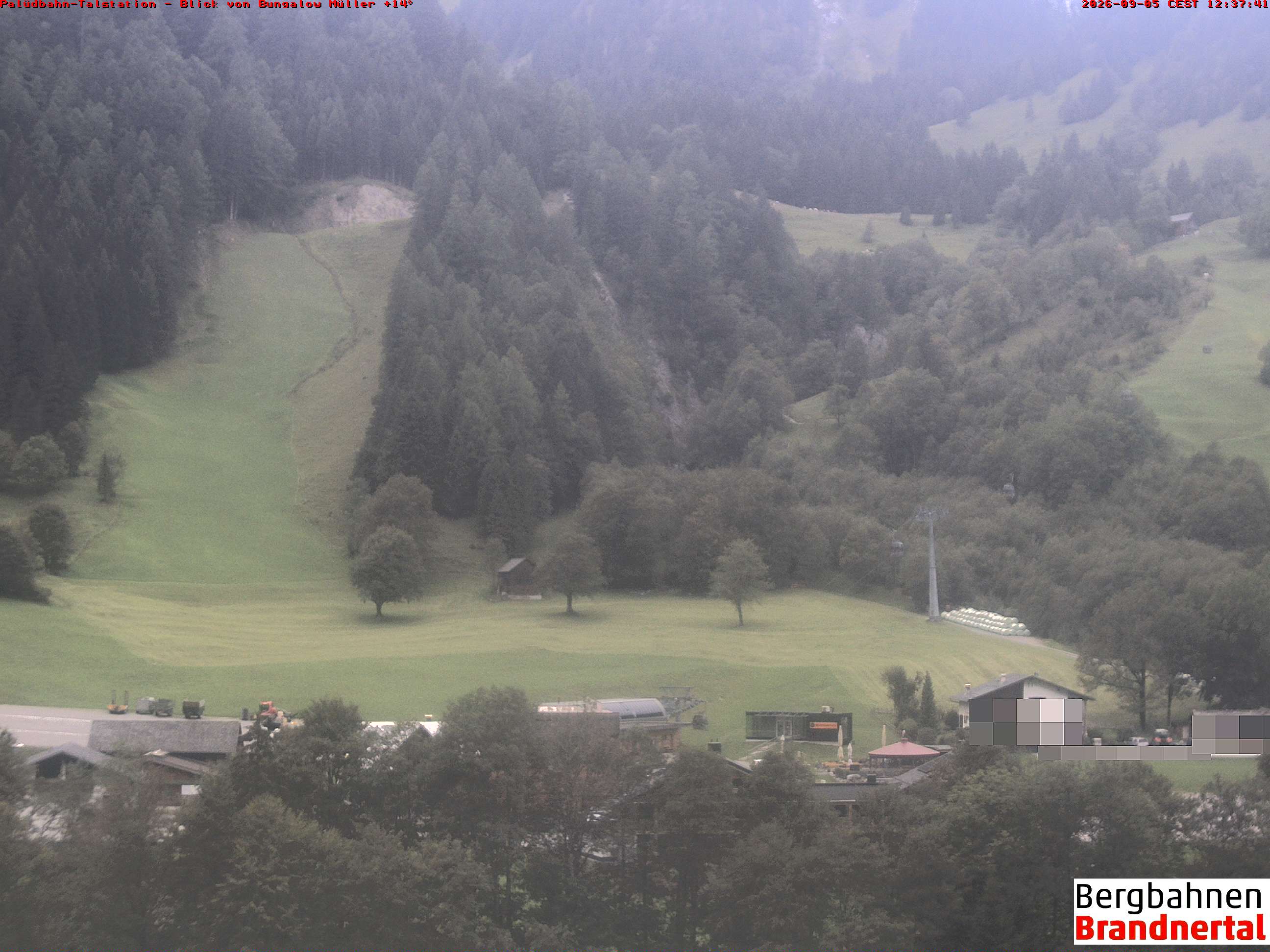 Blick auf Palüdbahn von Bungalow Müller