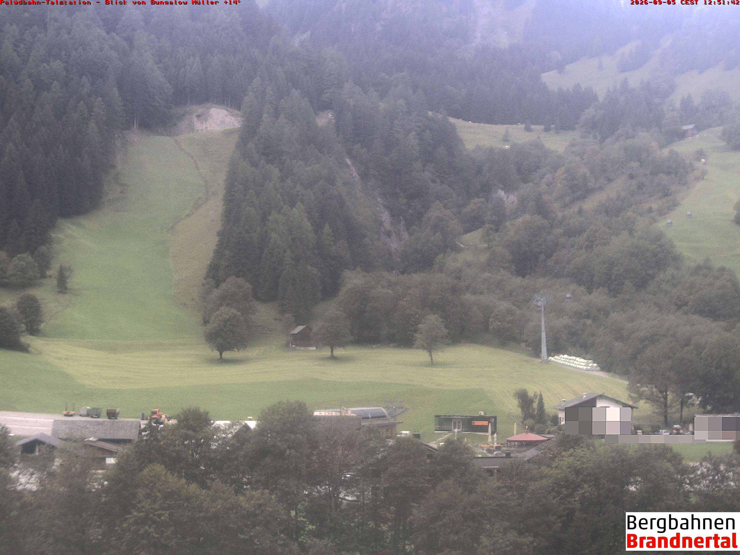 Blick auf Palüdbahn von Bungalow Müller