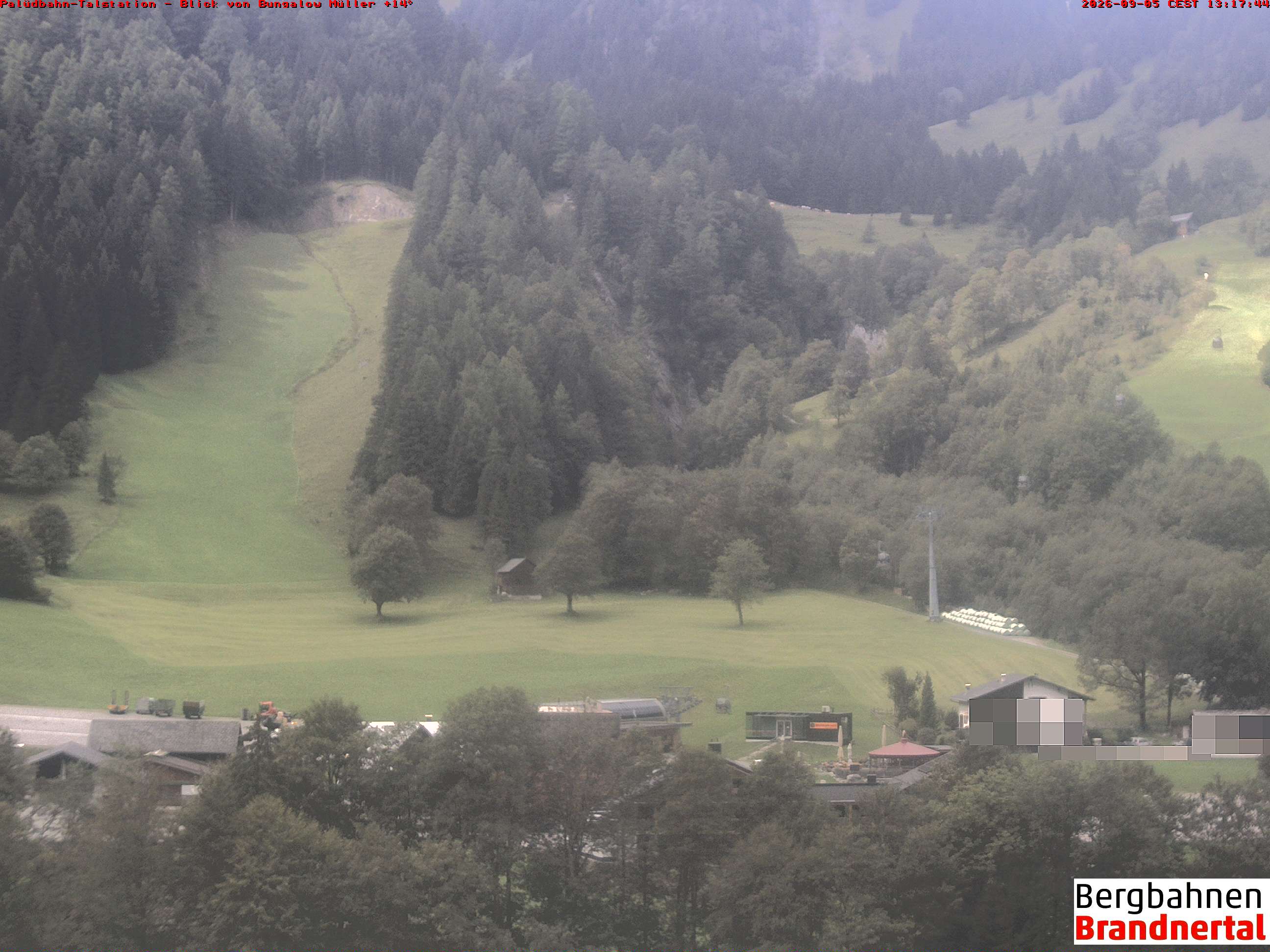 Blick auf Palüdbahn von Bungalow Müller