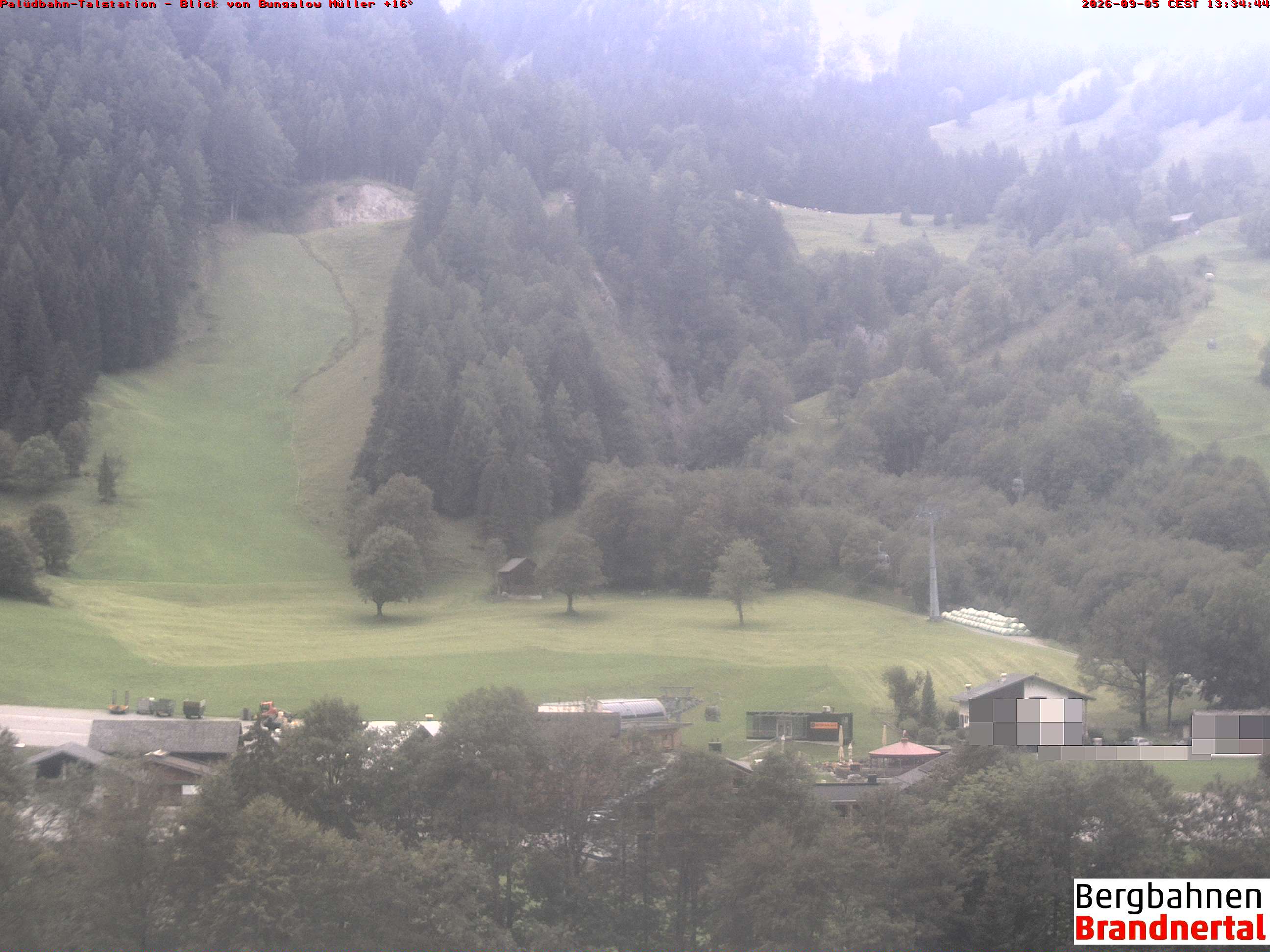 Blick auf Palüdbahn von Bungalow Müller