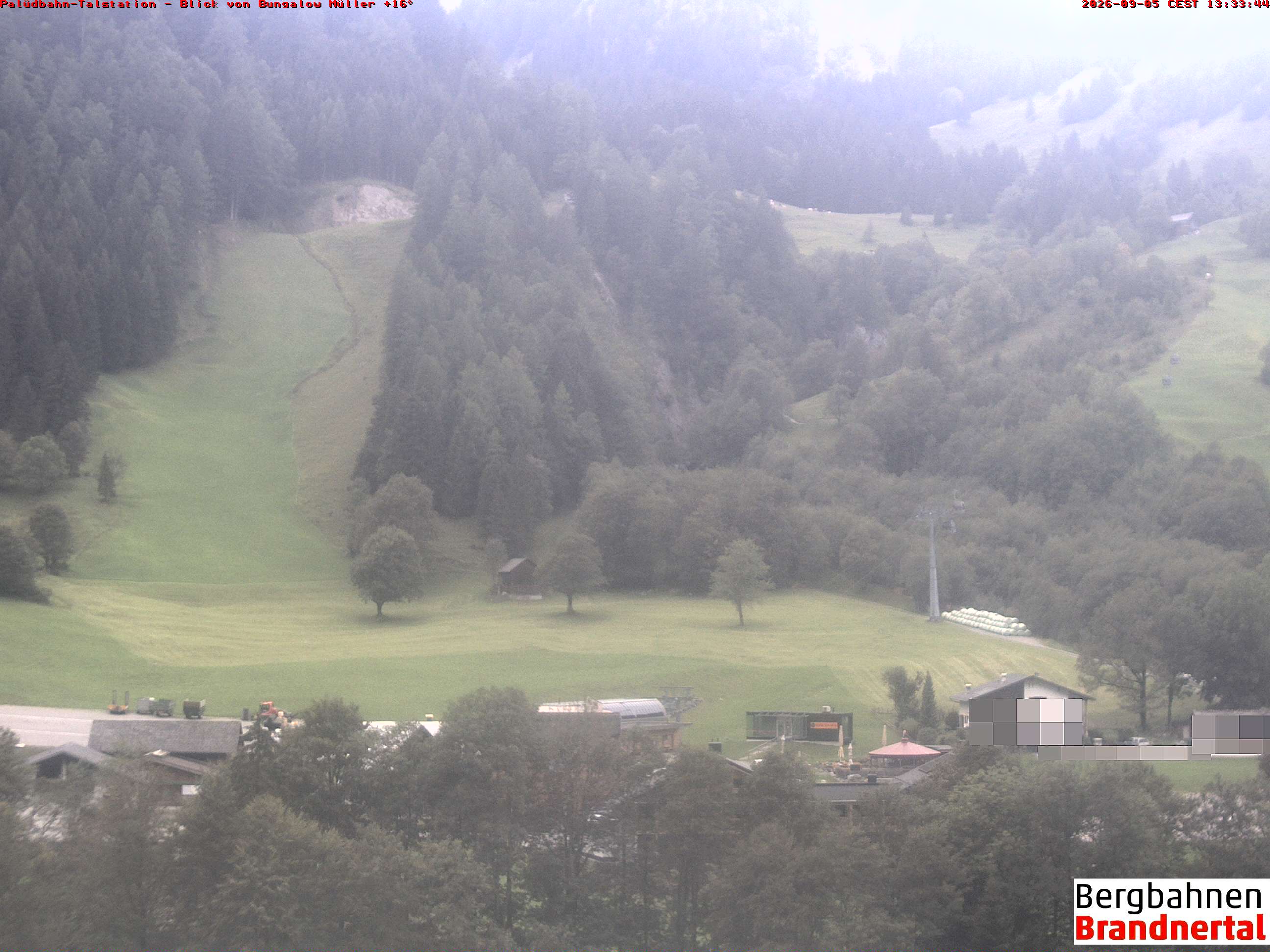 Blick auf Palüdbahn von Bungalow Müller