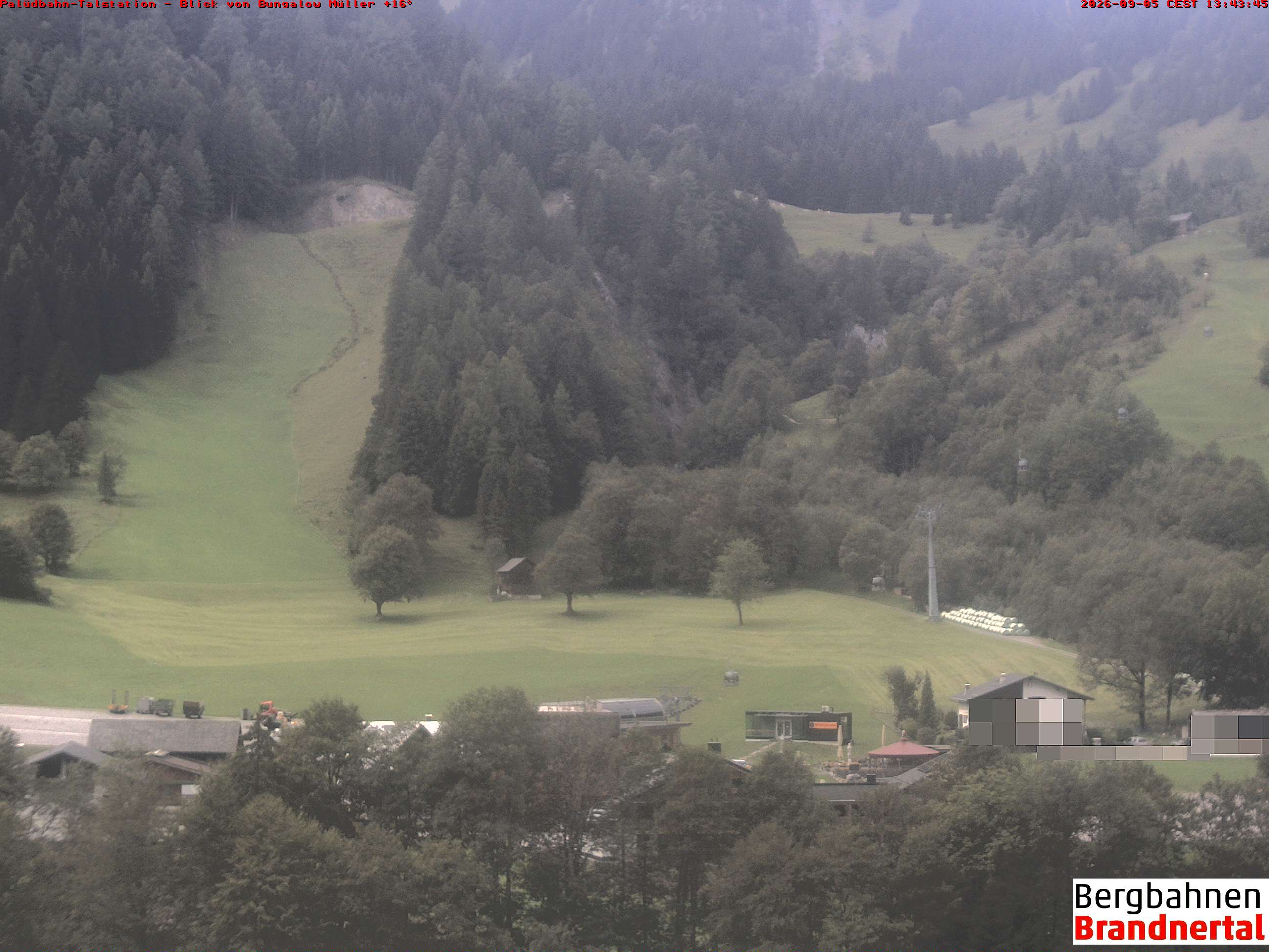 Blick auf Palüdbahn von Bungalow Müller