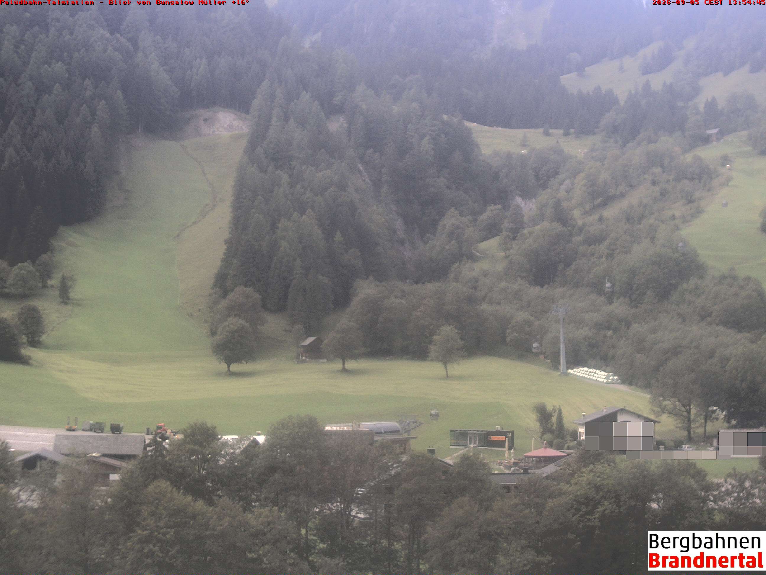 Blick auf Palüdbahn von Bungalow Müller