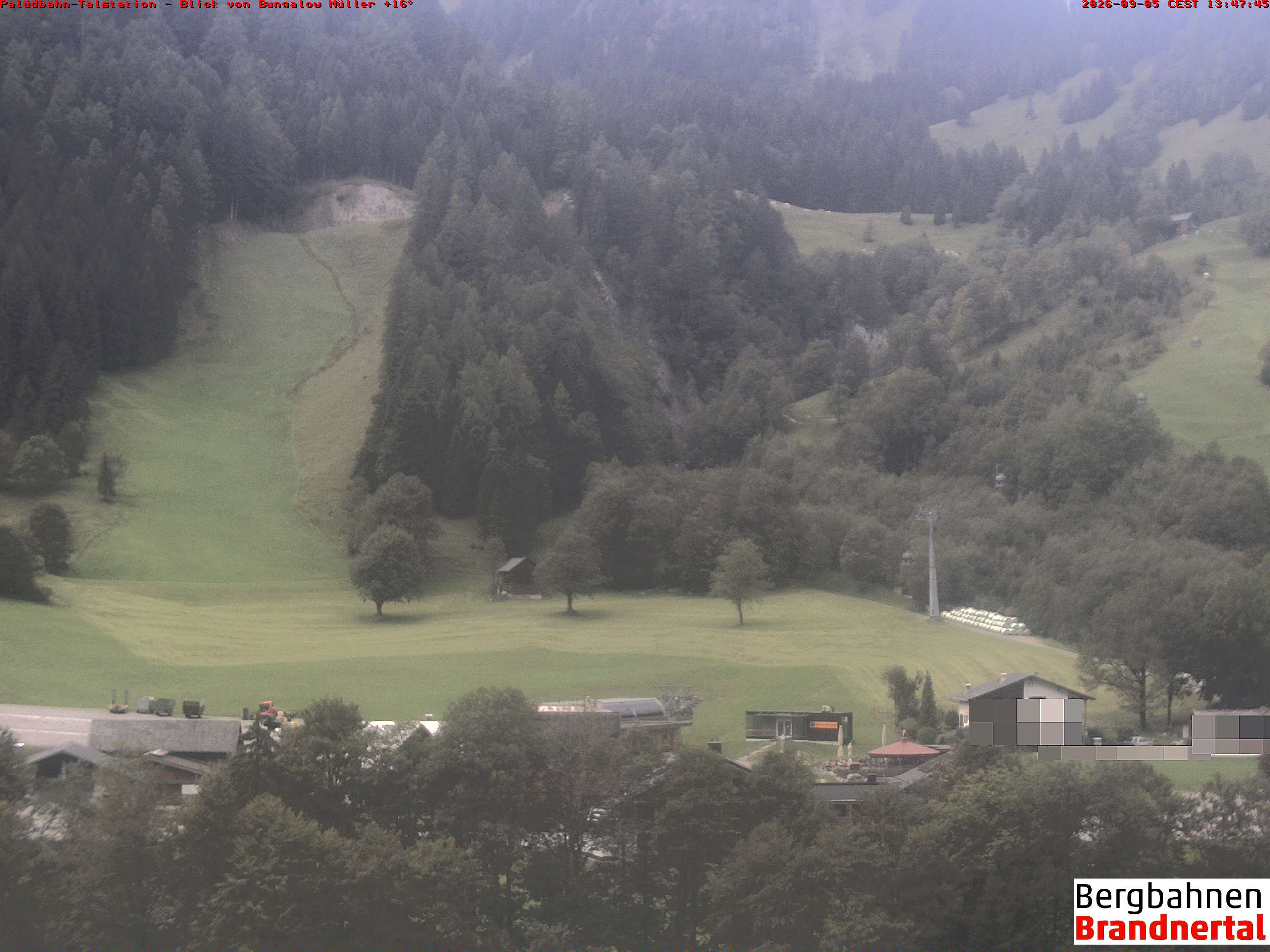 Blick auf Palüdbahn von Bungalow Müller