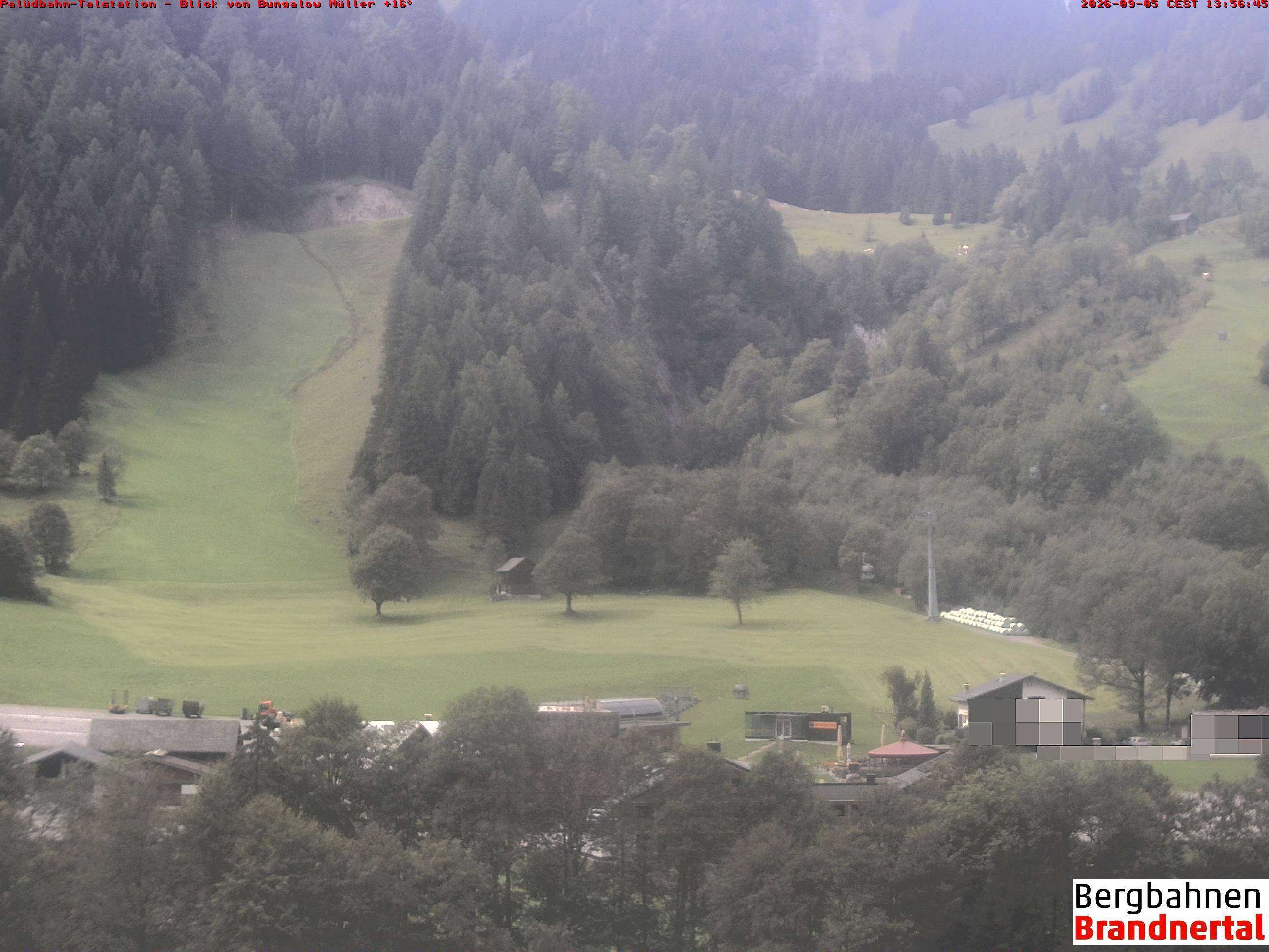 Blick auf Palüdbahn von Bungalow Müller