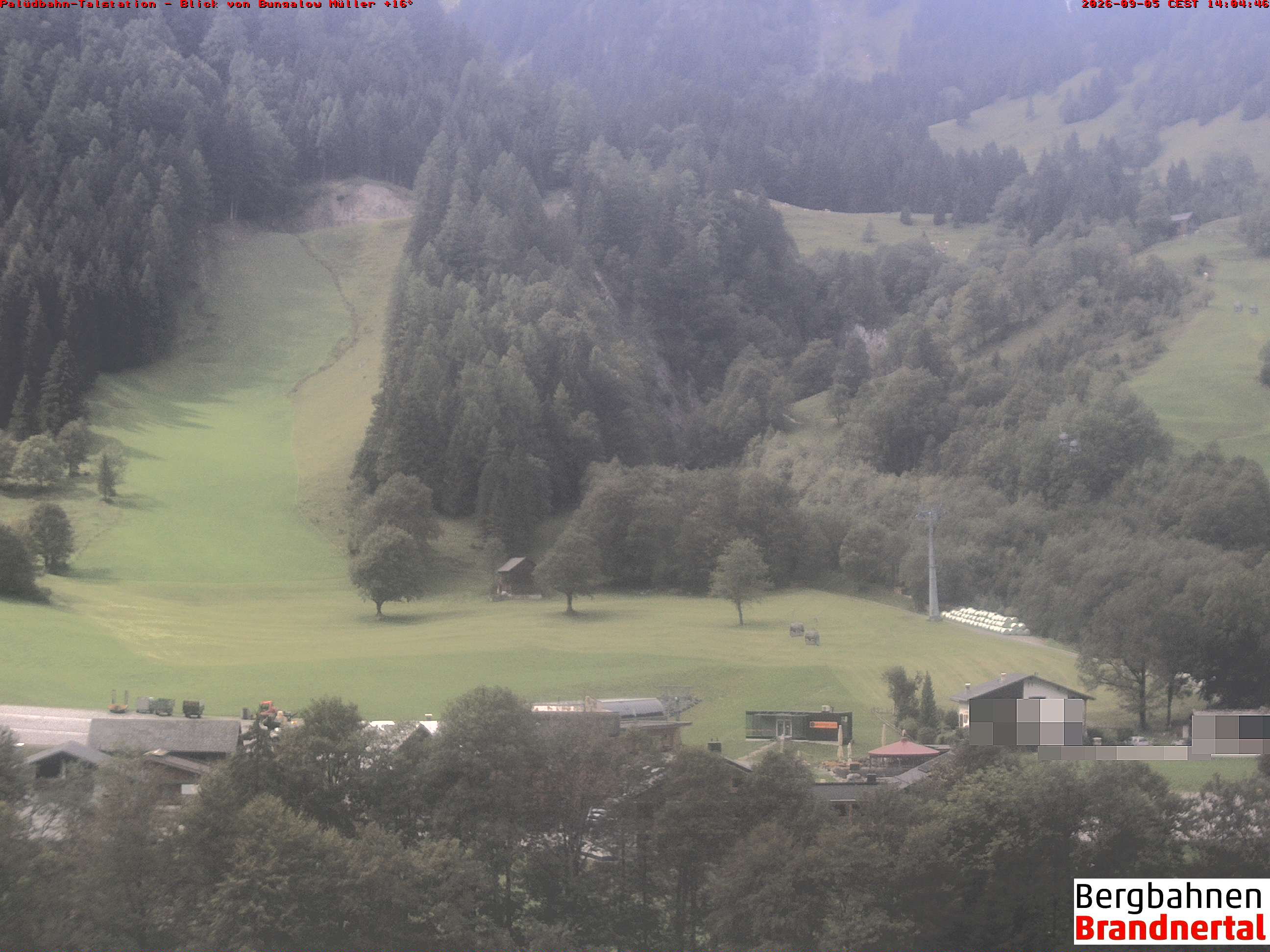 Blick auf Palüdbahn von Bungalow Müller
