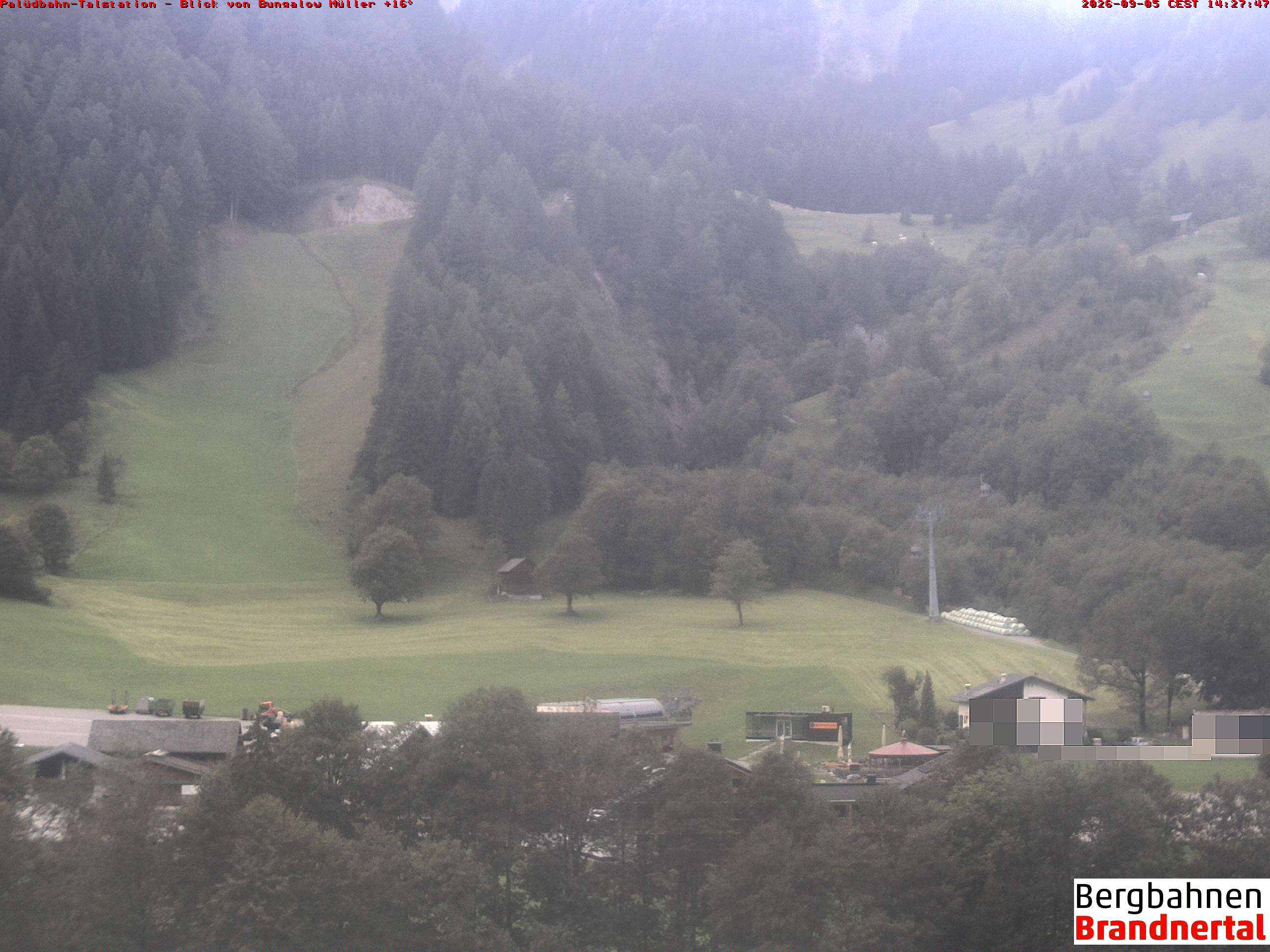 Blick auf Palüdbahn von Bungalow Müller