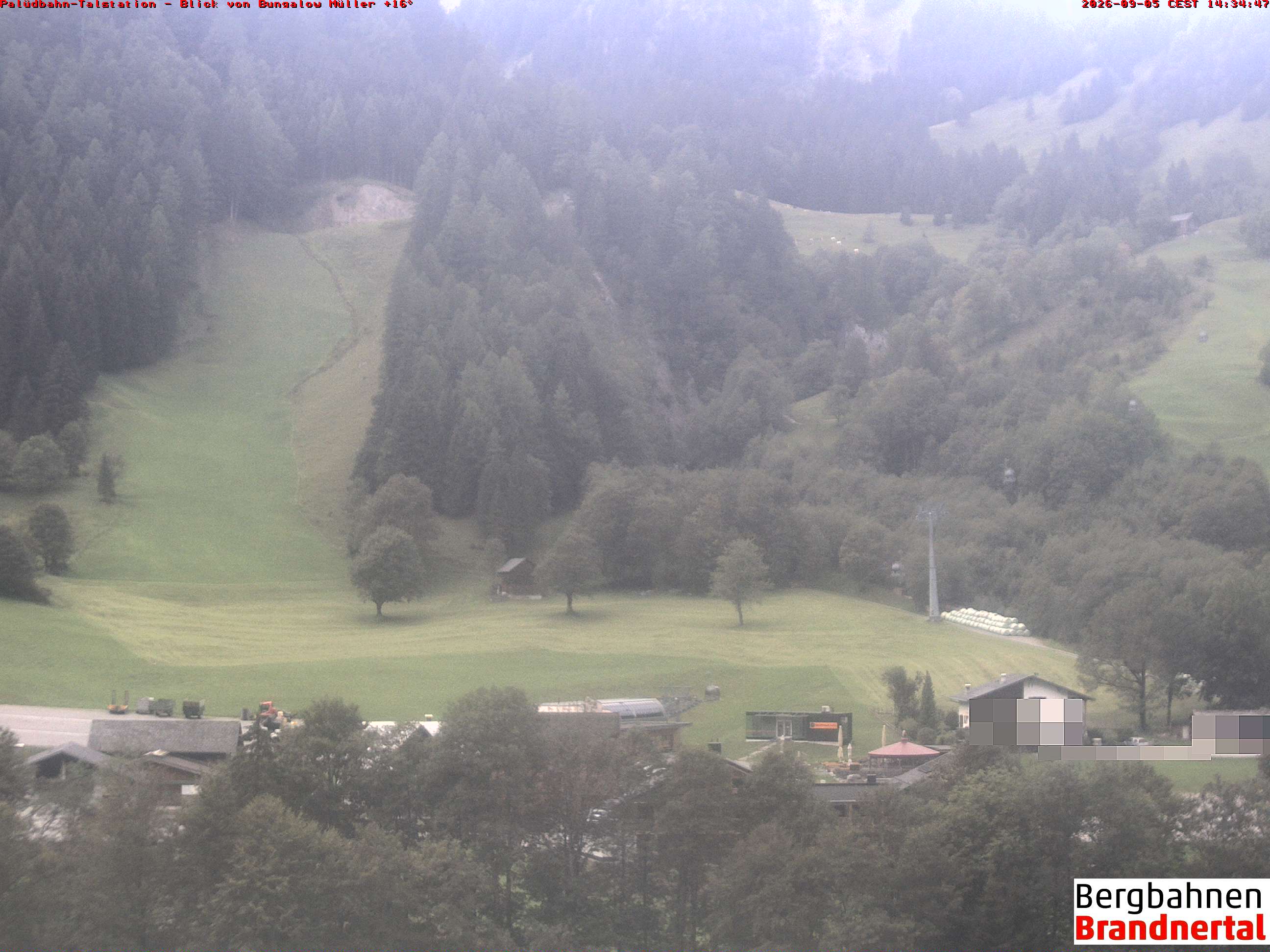 Blick auf Palüdbahn von Bungalow Müller
