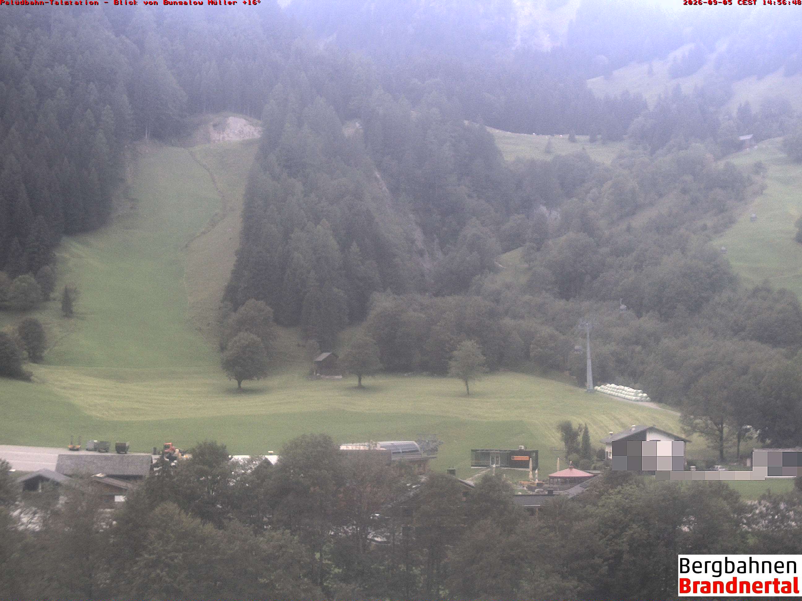 Blick auf Palüdbahn von Bungalow Müller