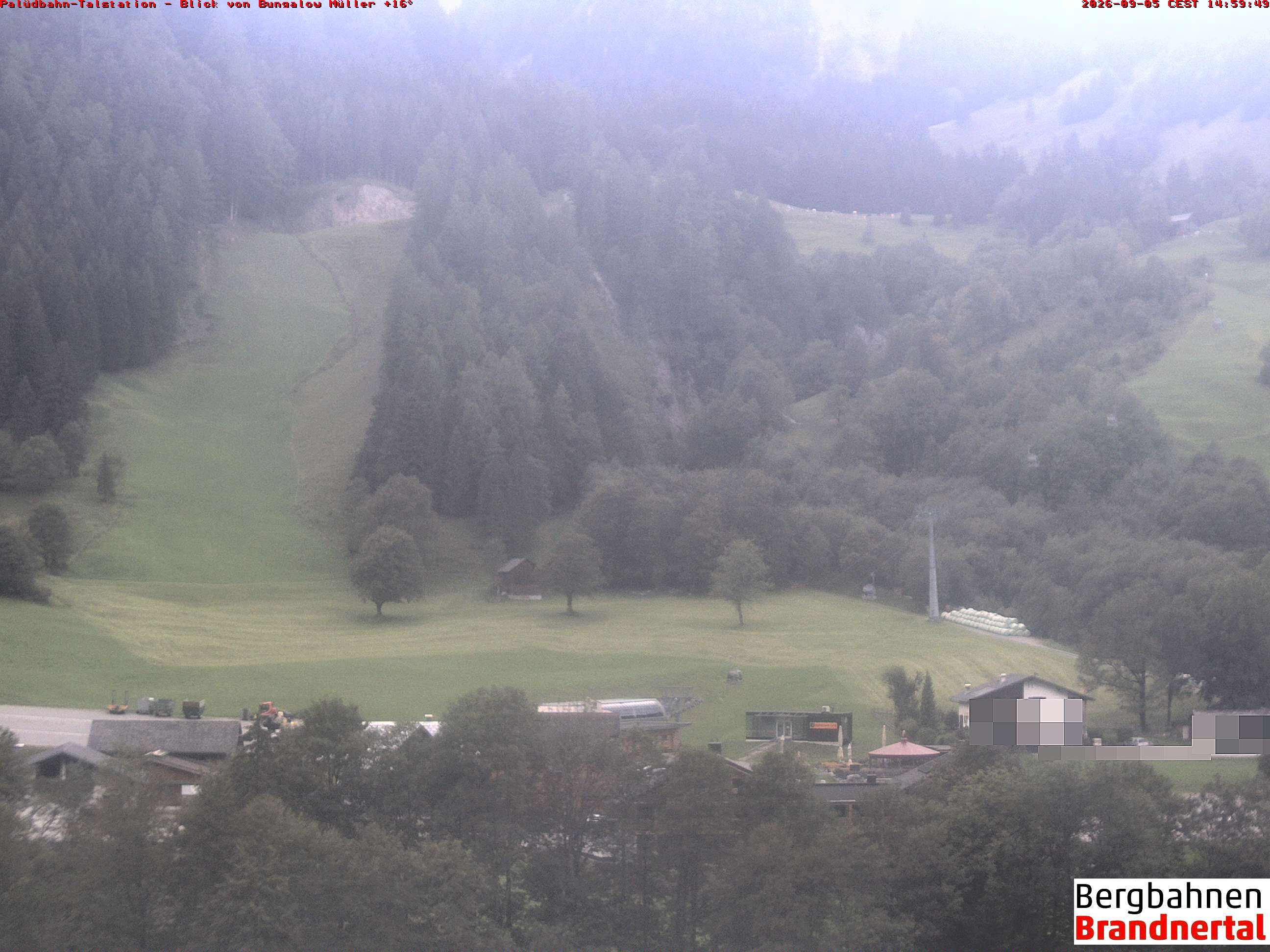 Blick auf Palüdbahn von Bungalow Müller