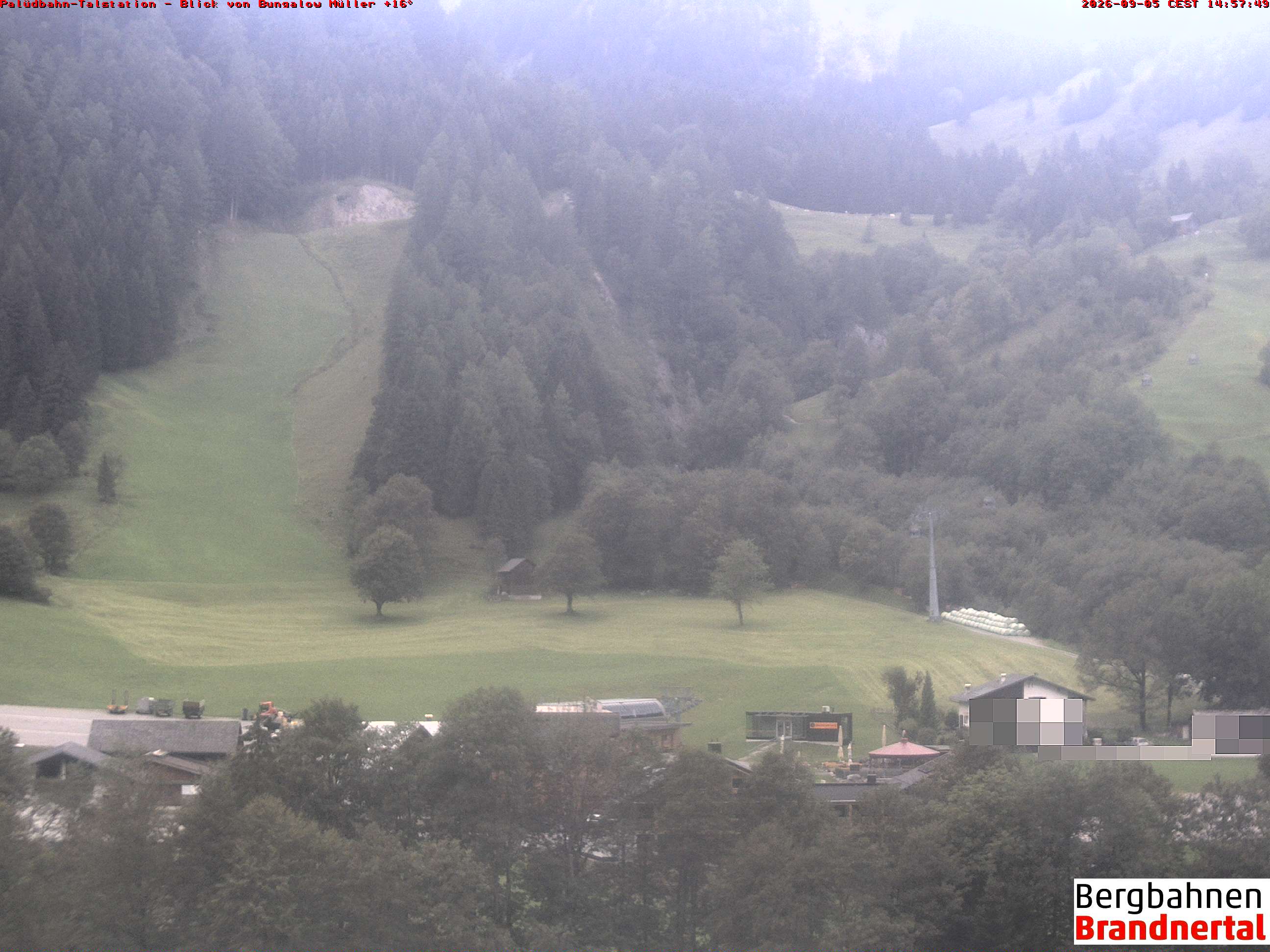 Blick auf Palüdbahn von Bungalow Müller