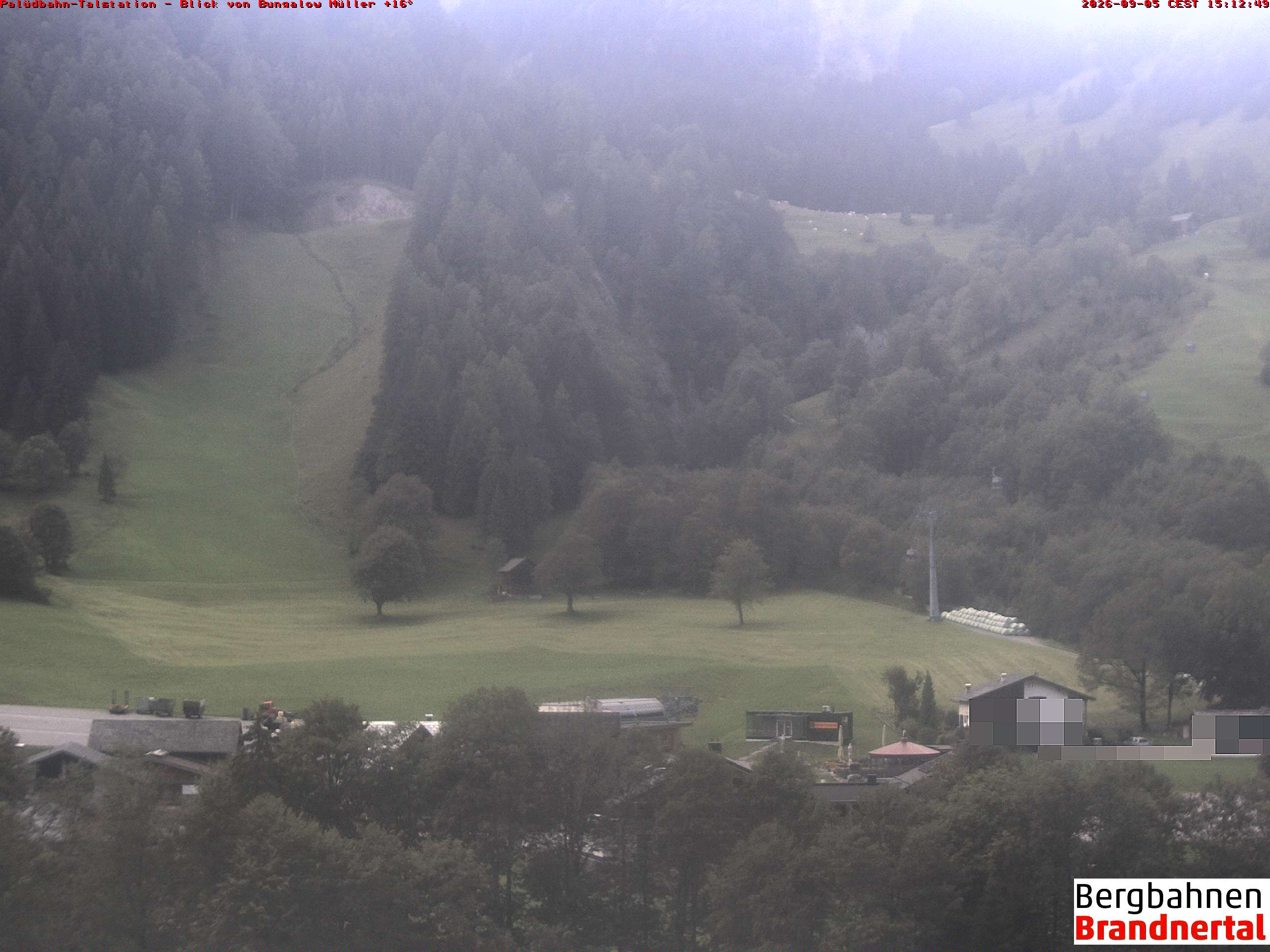 Blick auf Palüdbahn von Bungalow Müller