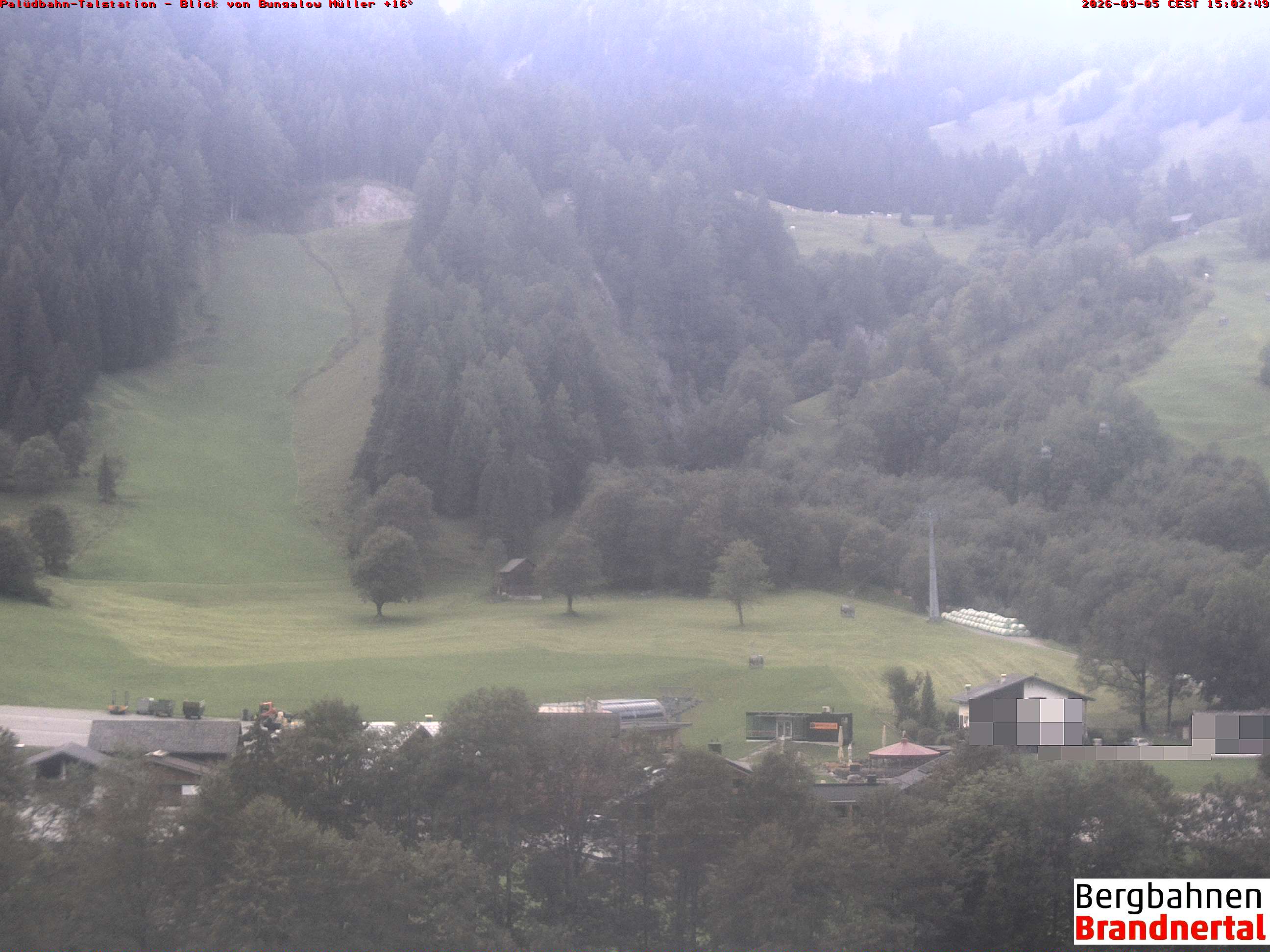Blick auf Palüdbahn von Bungalow Müller