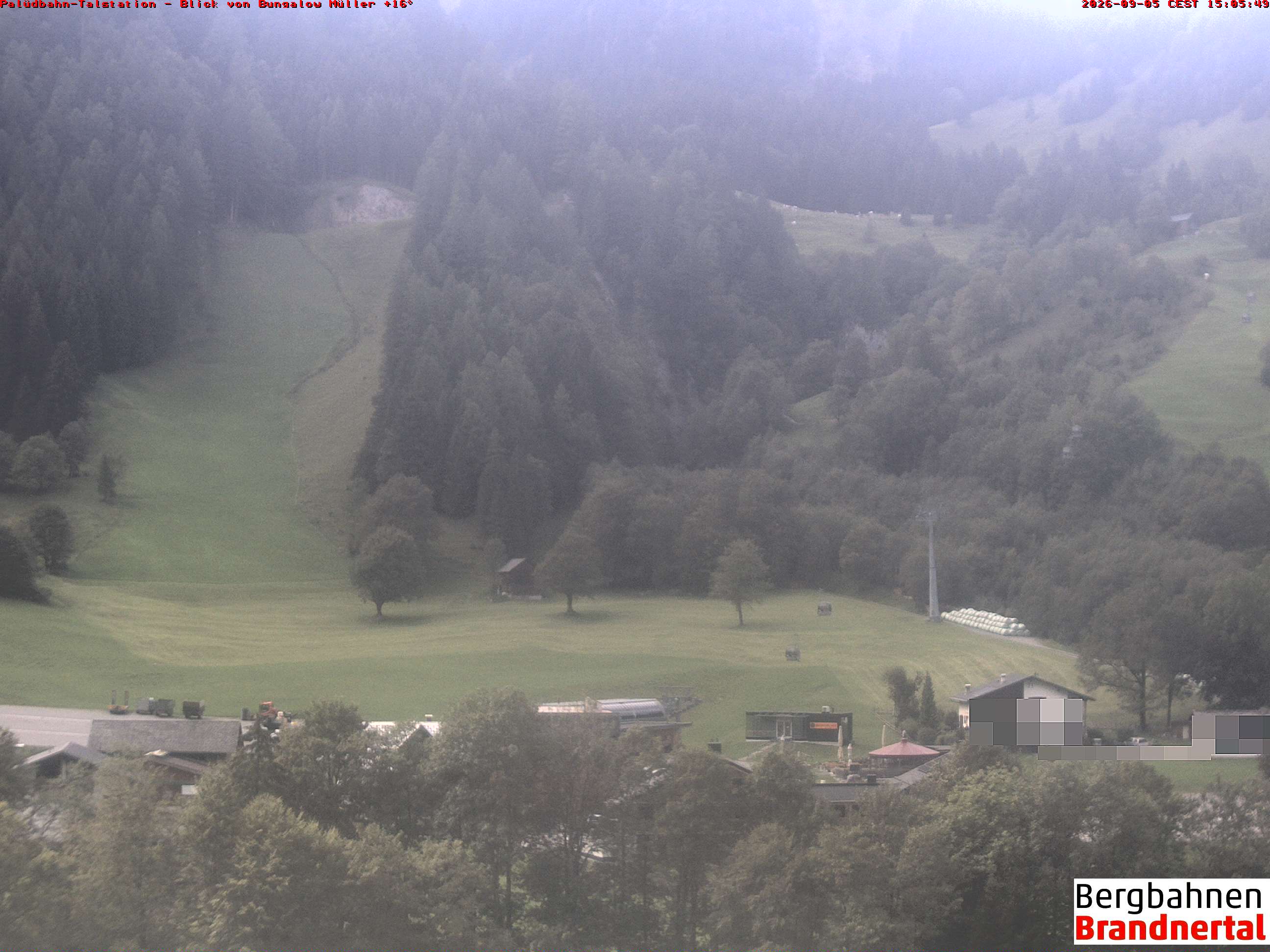 Blick auf Palüdbahn von Bungalow Müller