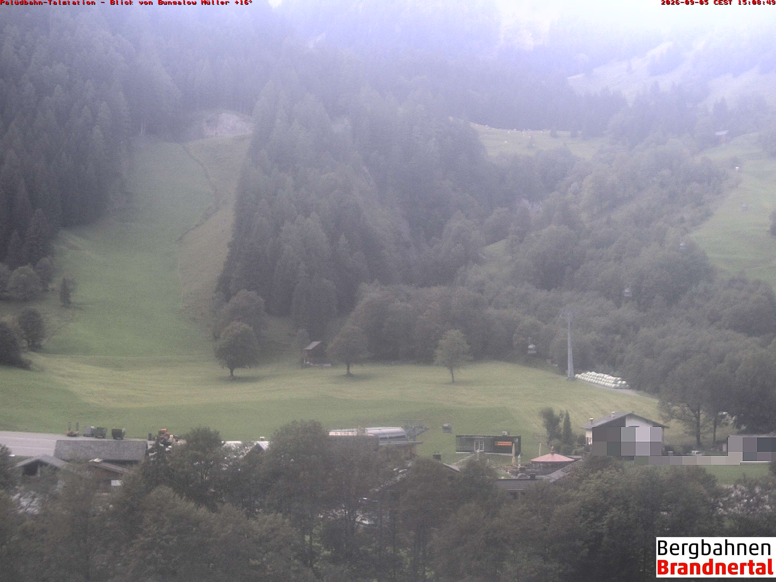 Blick auf Palüdbahn von Bungalow Müller