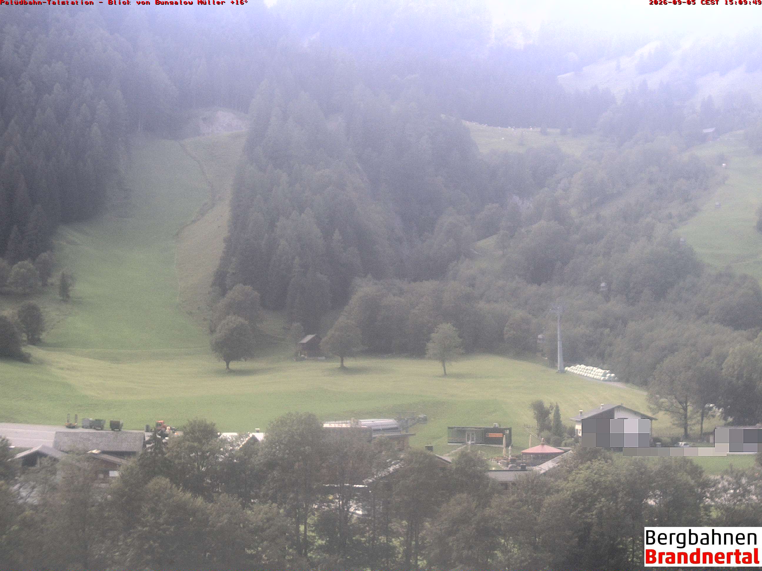 Blick auf Palüdbahn von Bungalow Müller