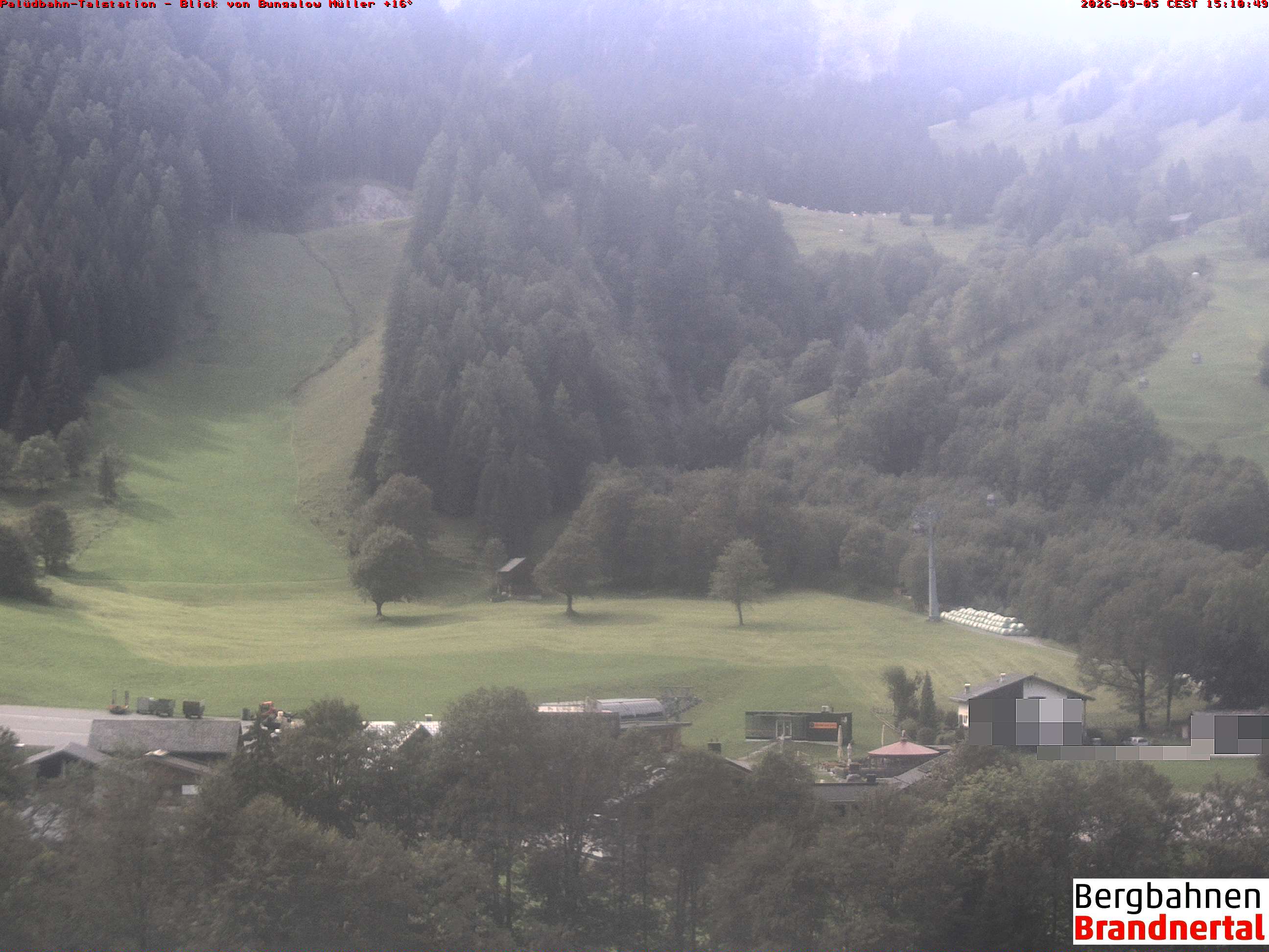 Blick auf Palüdbahn von Bungalow Müller