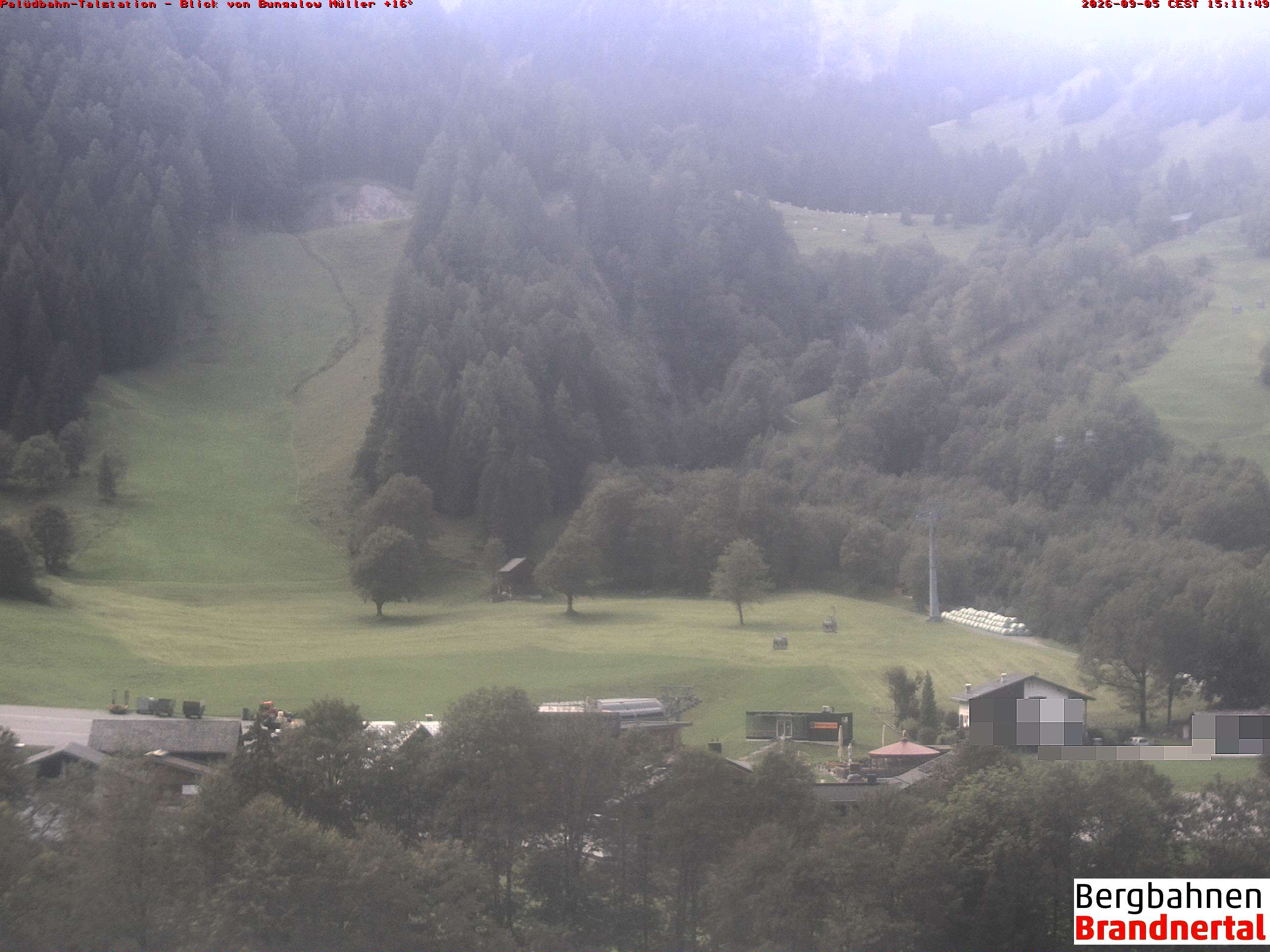 Blick auf Palüdbahn von Bungalow Müller