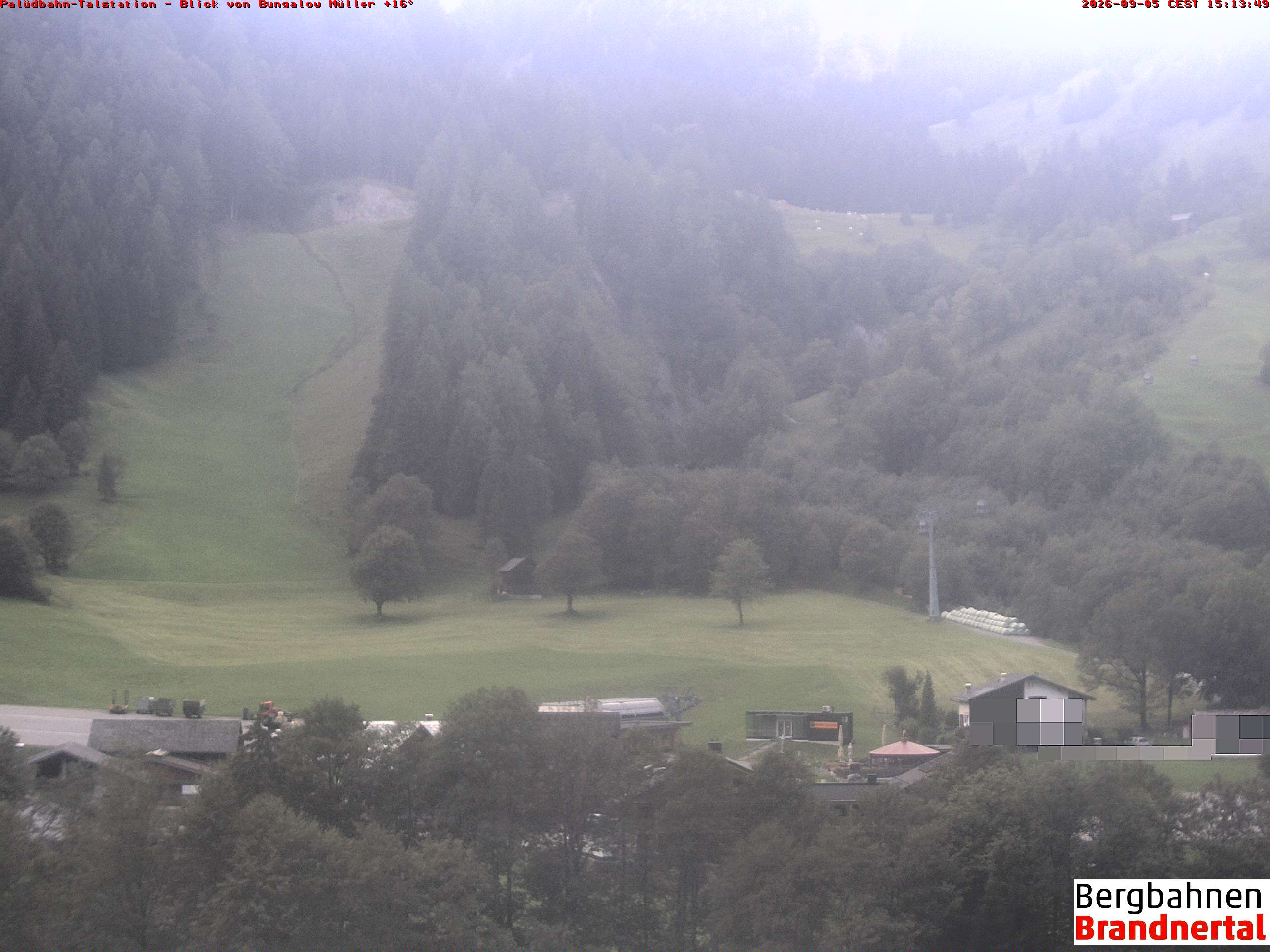 Blick auf Palüdbahn von Bungalow Müller