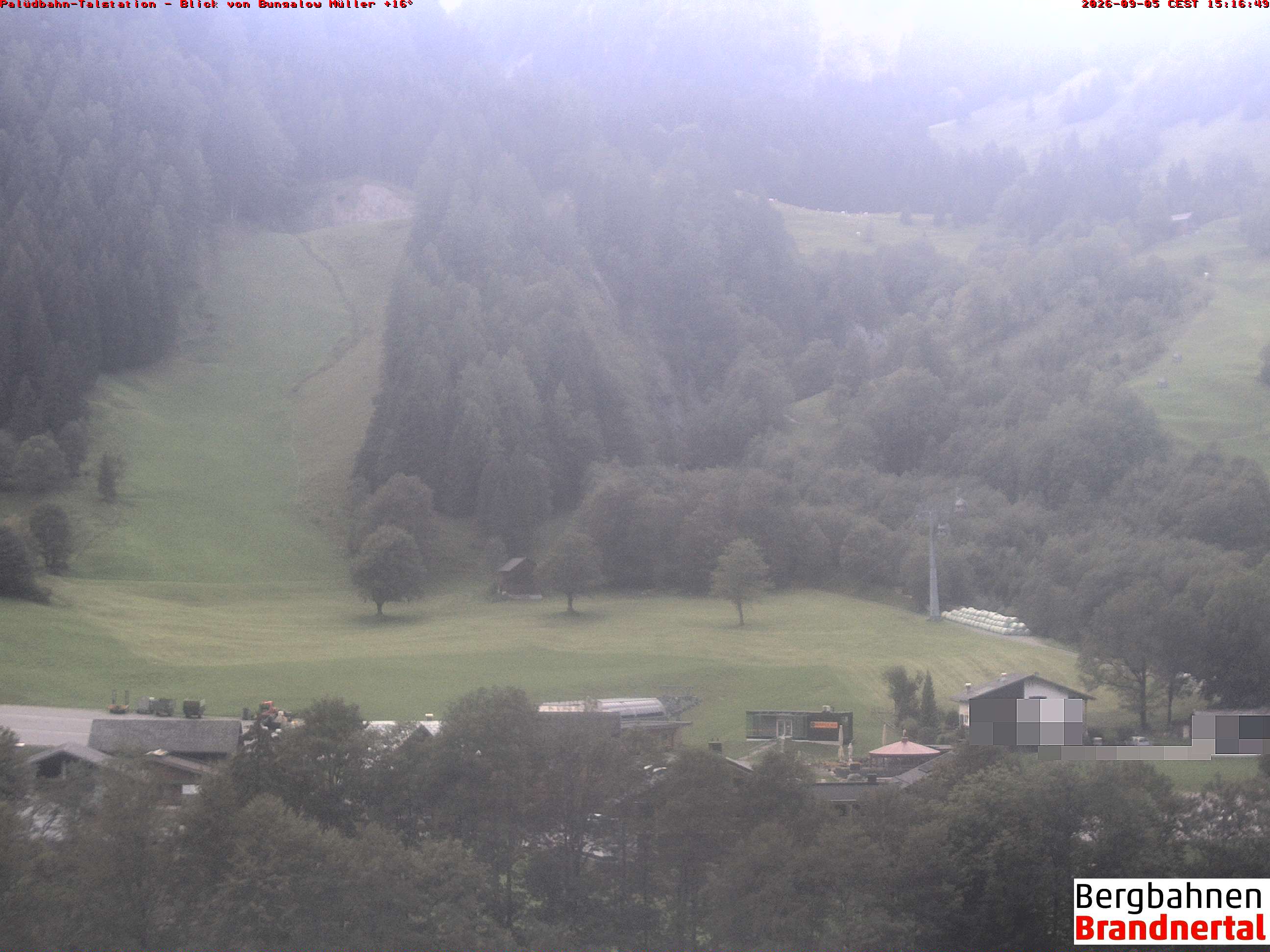 Blick auf Palüdbahn von Bungalow Müller