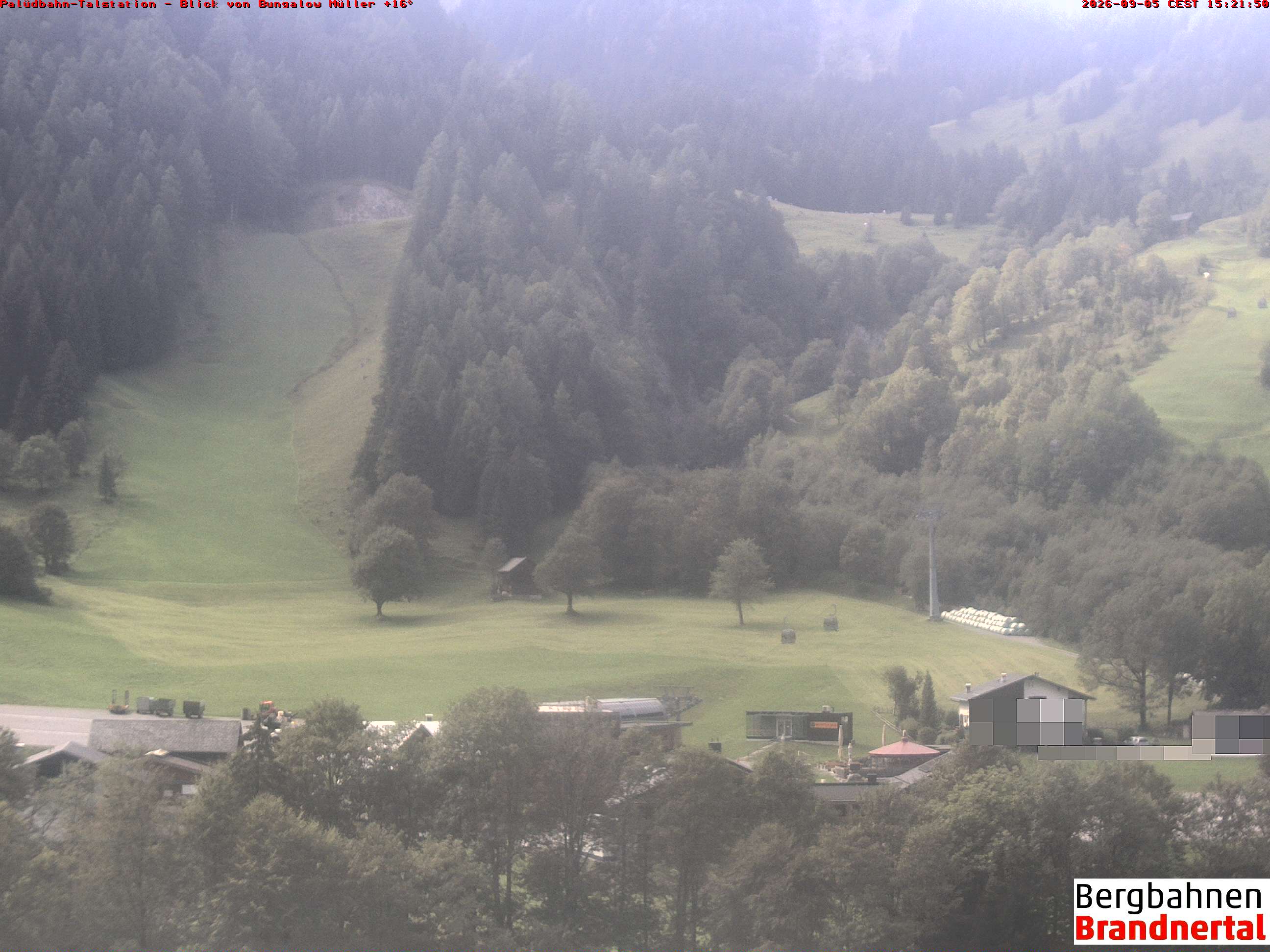 Blick auf Palüdbahn von Bungalow Müller