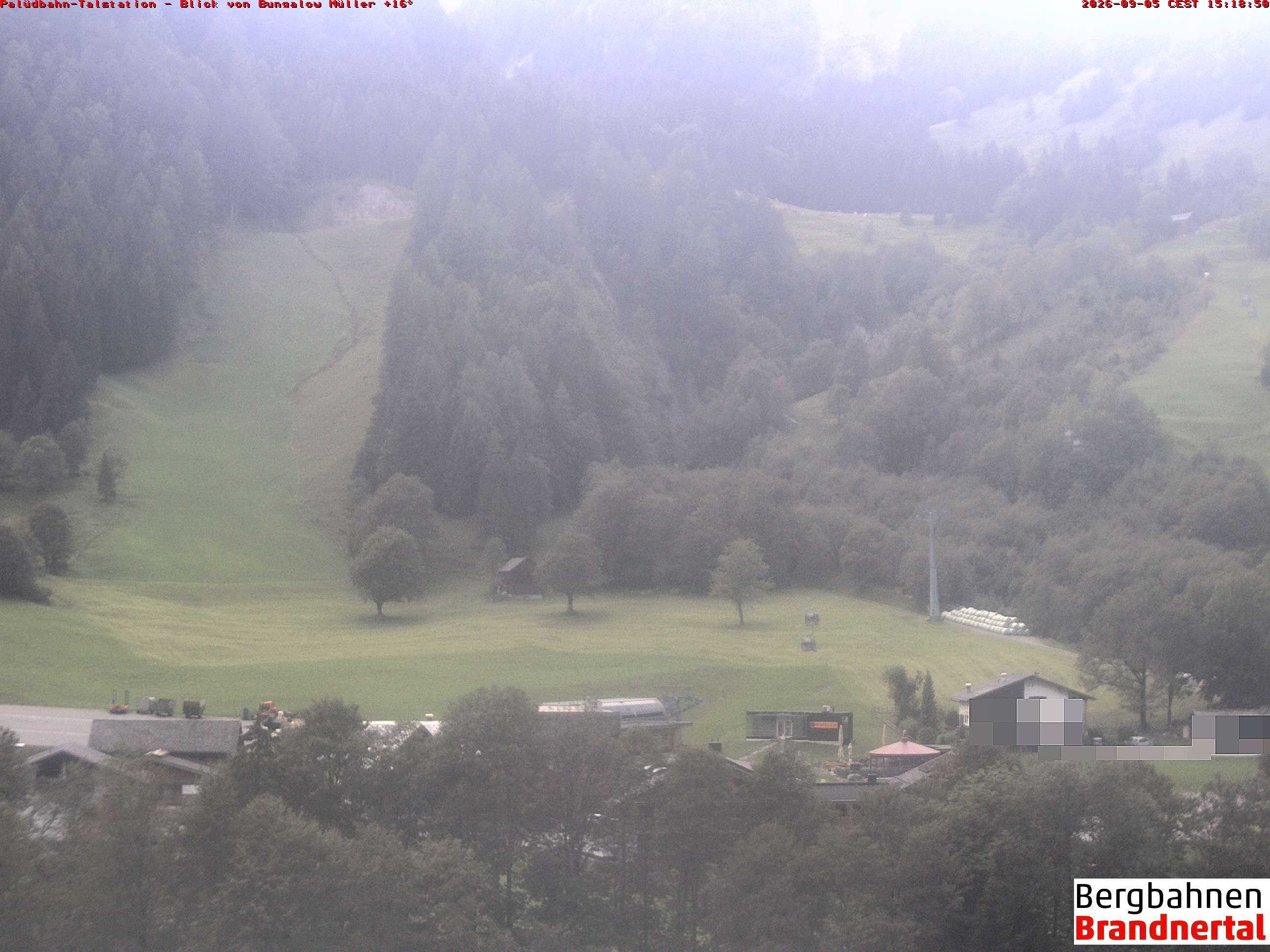 Blick auf Palüdbahn von Bungalow Müller