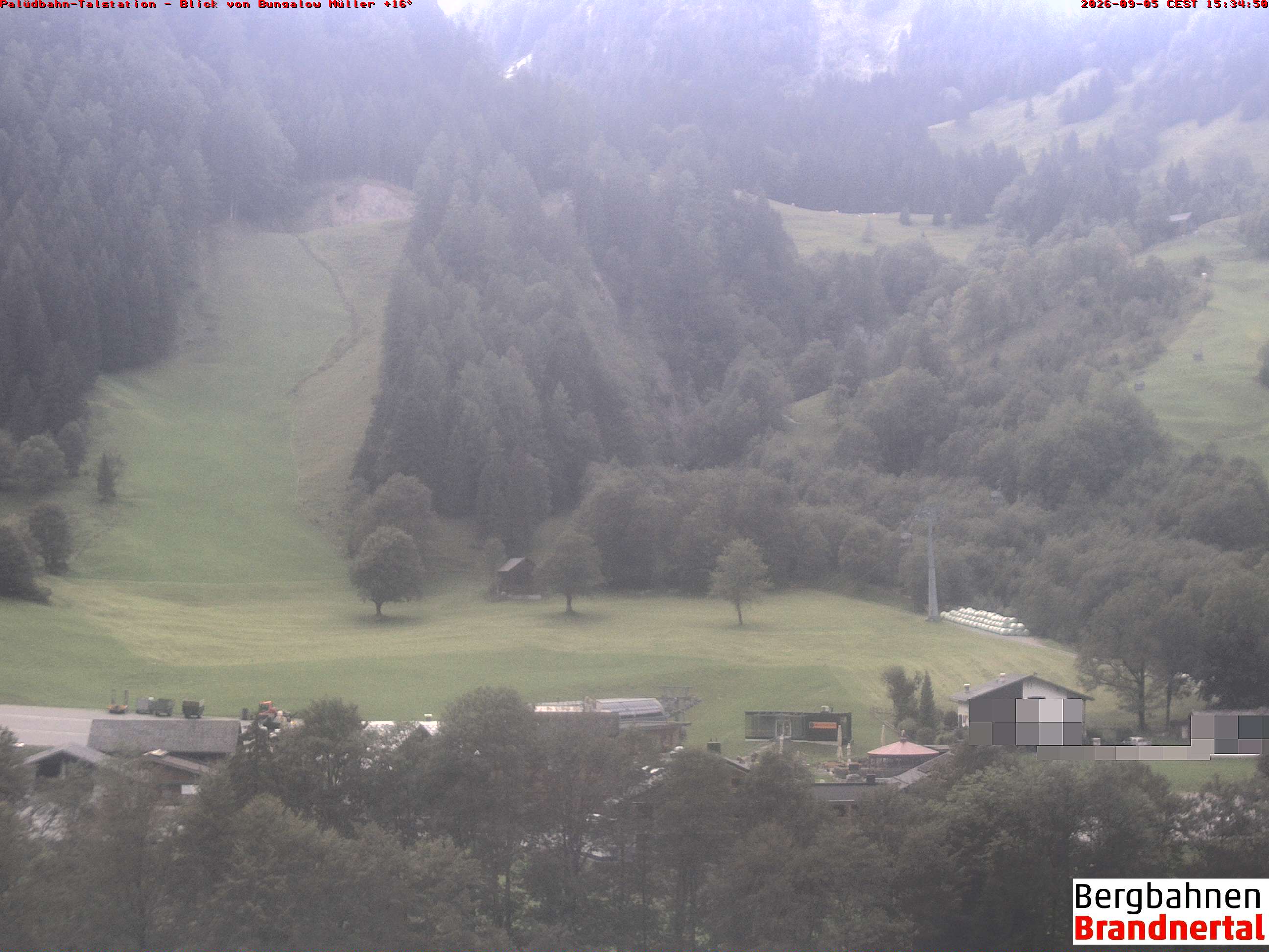 Blick auf Palüdbahn von Bungalow Müller