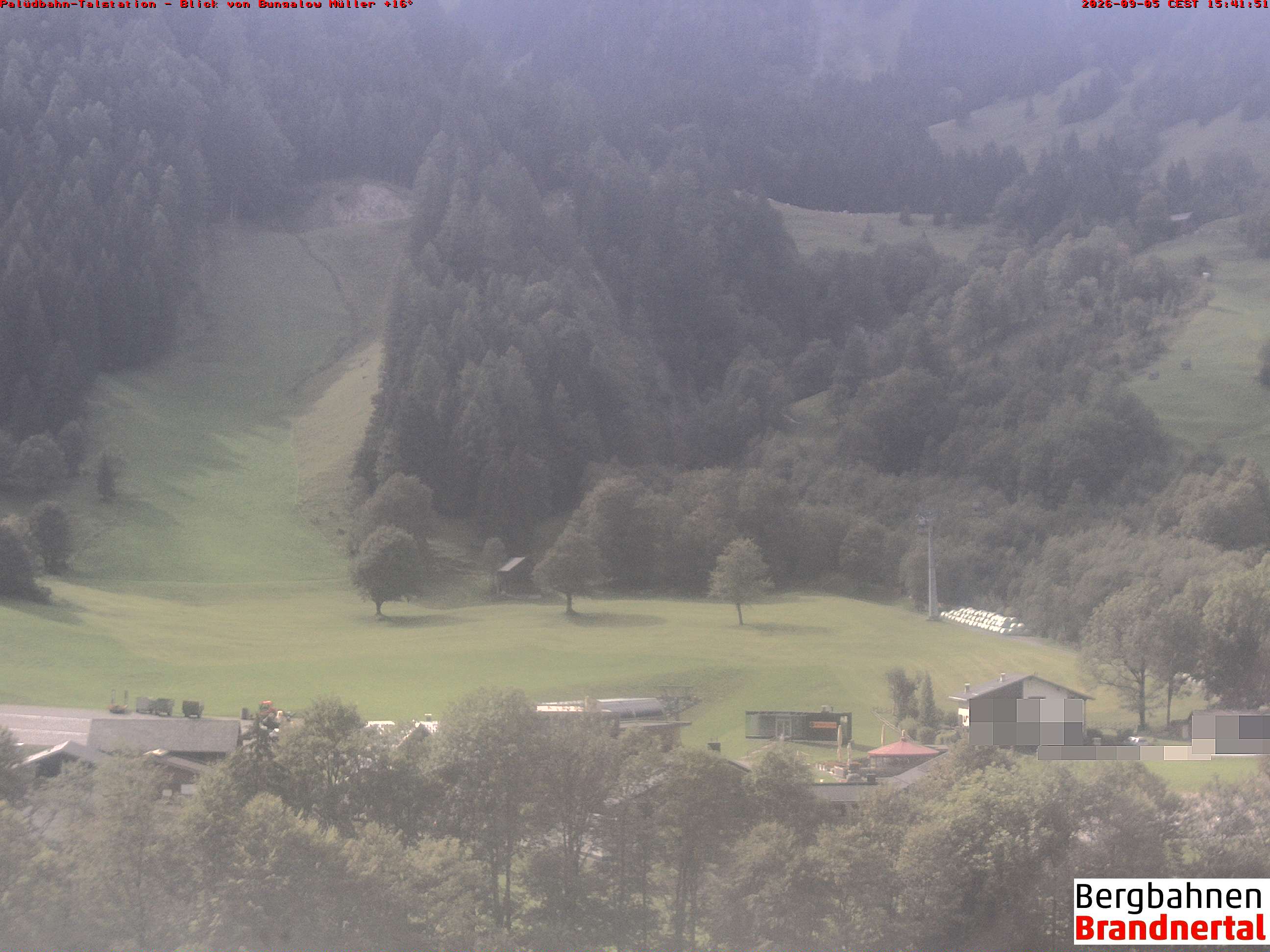 Blick auf Palüdbahn von Bungalow Müller