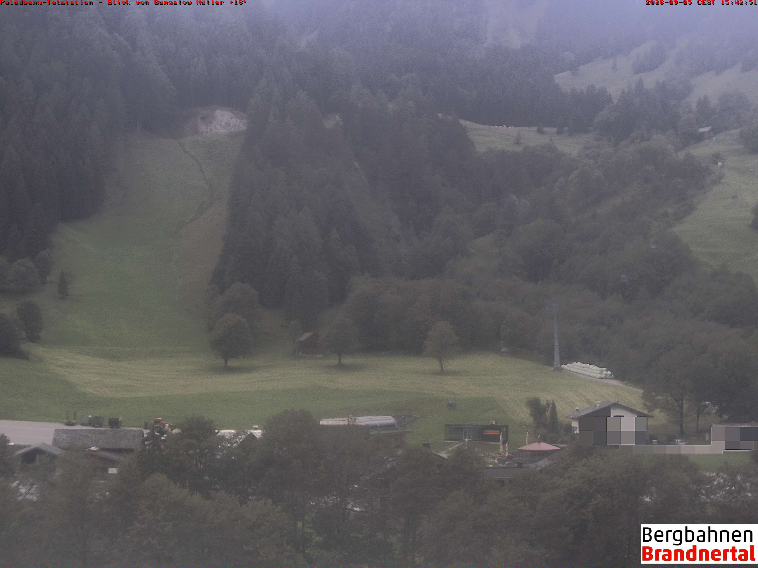 Blick auf Palüdbahn von Bungalow Müller