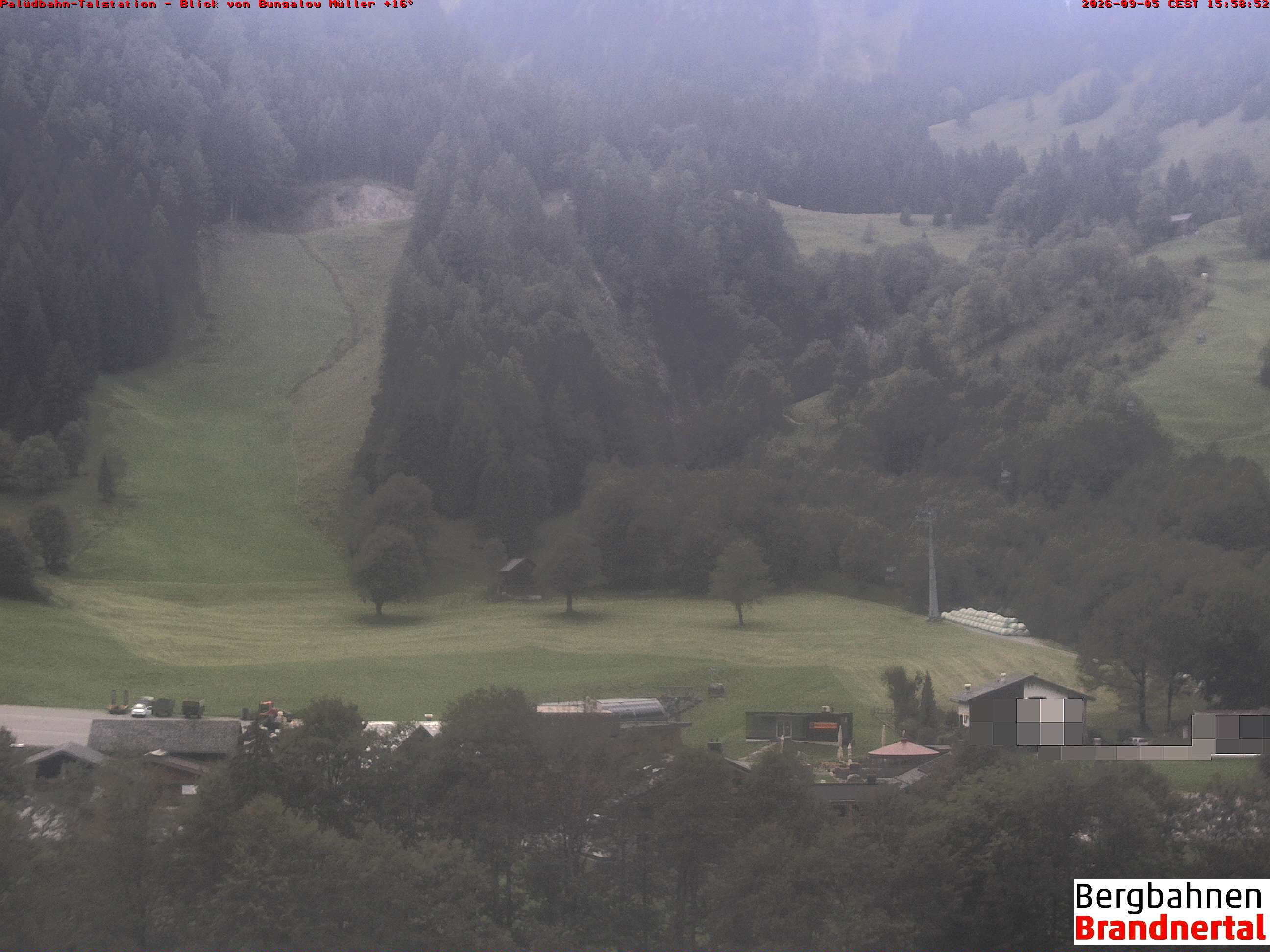 Blick auf Palüdbahn von Bungalow Müller